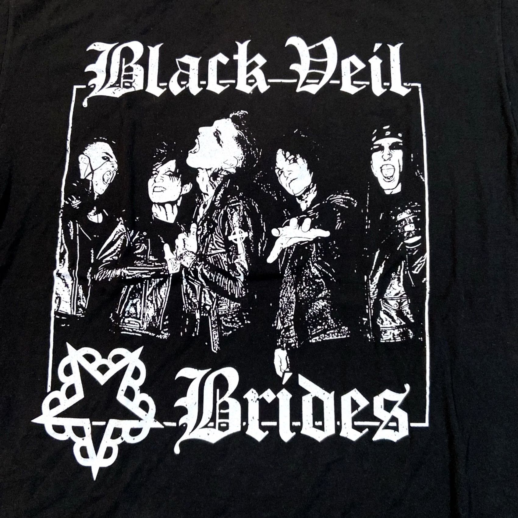 Vintage VINTAGE BLACK VEIL BRIDES 2022 Terror Tour black t shirt XL Men Shirt XL Black reversible 90s? Size US XL / EU 56 / 4 - 2 Thumbnail