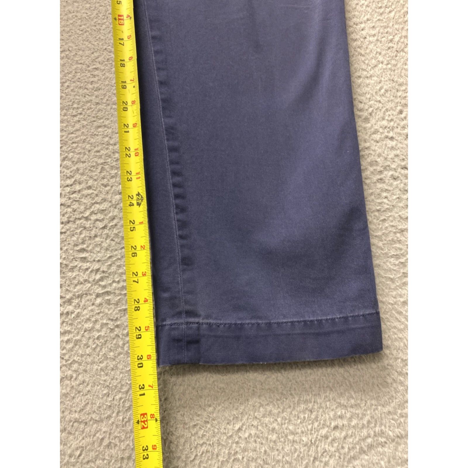 Polo Ralph Lauren VINTAGE Polo Ralph Lauren Chino Pants Mens 34 Inseam 30 Washed Dark Blue 90s Preppy USA Mens Size US S / EU 44-46 / 1 - 5 Thumbnail