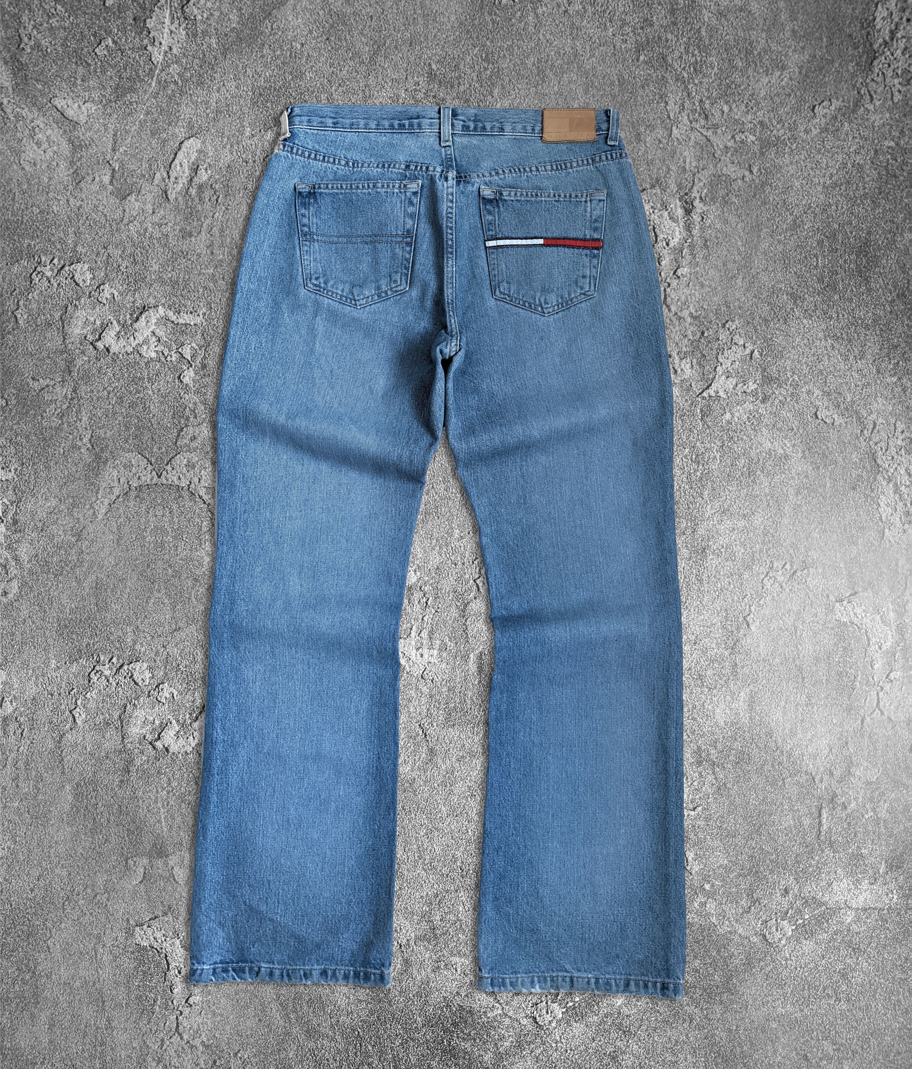 Tommy Hilfiger Tommy Hilfiger Jeans big logo vintage y2k Size US 31 - 1 Thumbnail