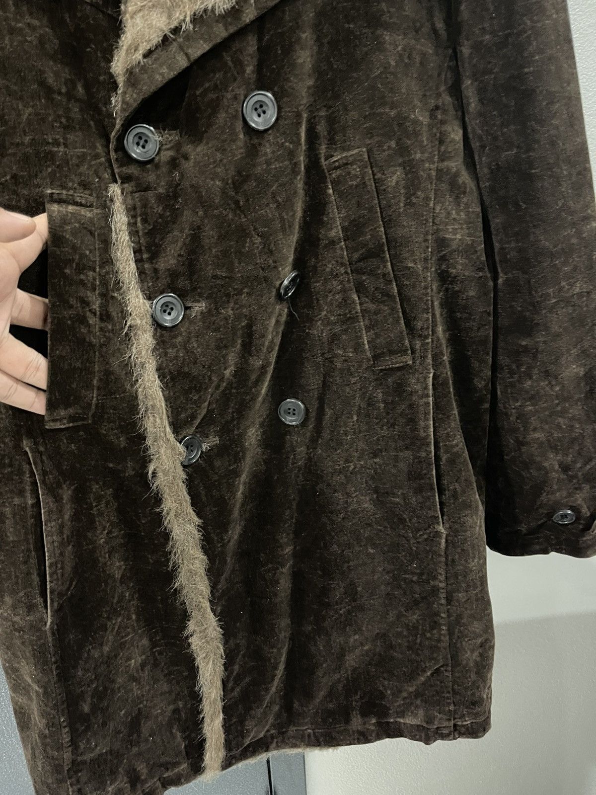 Tornado Mart Vintage Tornado Mart Japan Faux Fur Velvet Jacket Size US L / EU 52-54 / 3 - 9 Thumbnail
