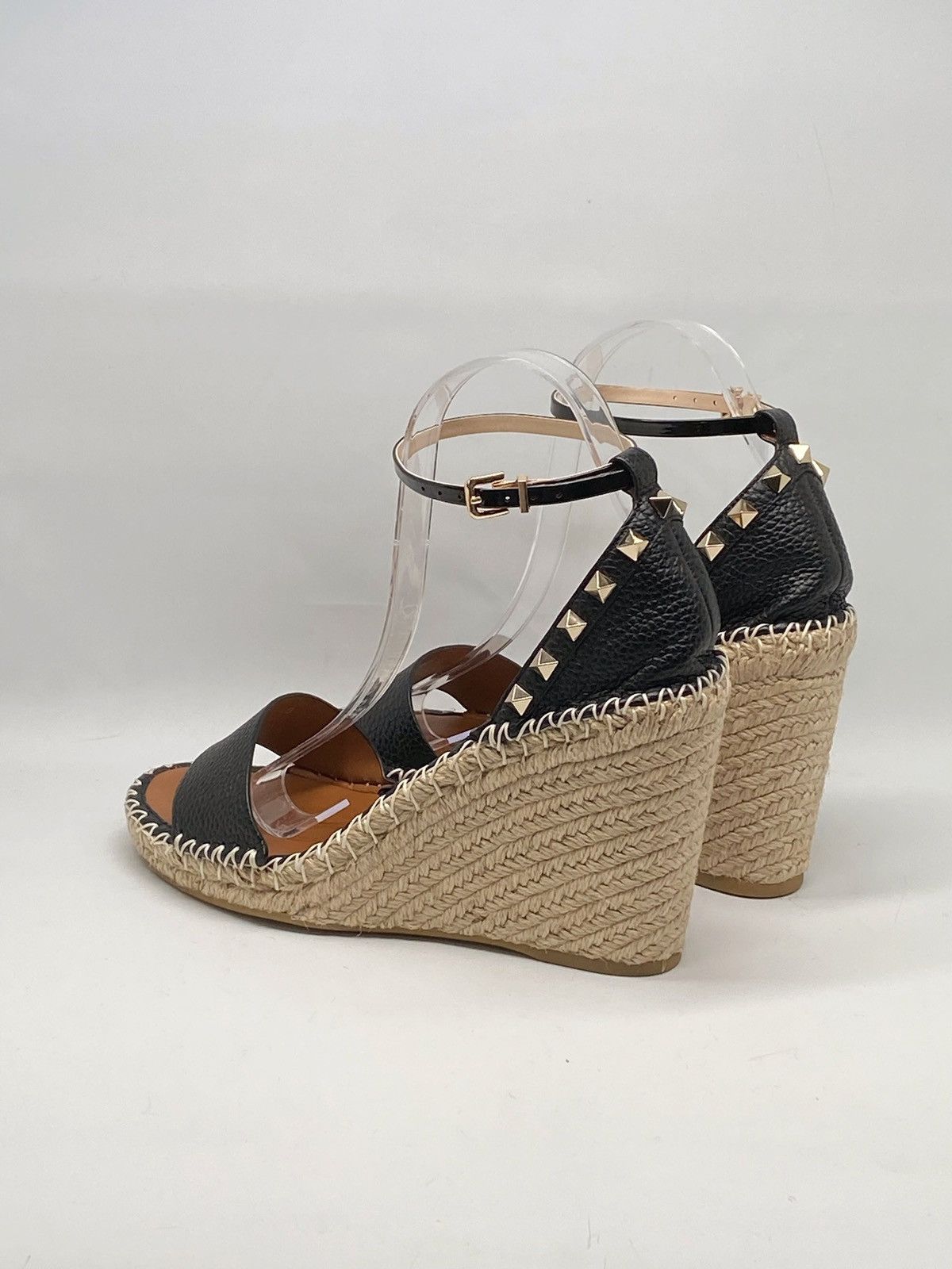 Valentino Valentino Garavani Rockstud Calfskin Wedges 105MM size 40 Size US 10 / IT 40 - 8 Thumbnail