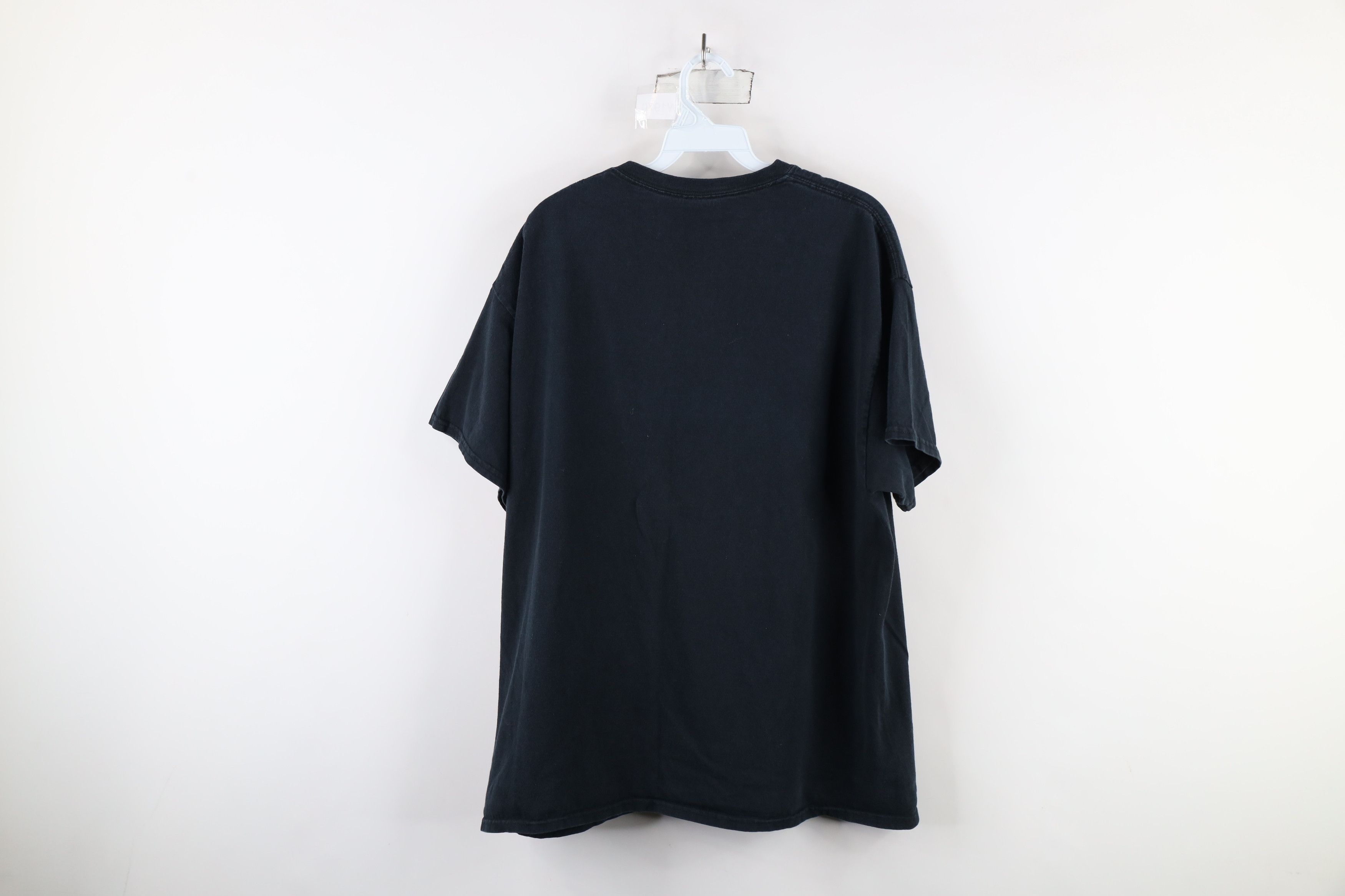 Vintage Vintage 90s Streetwear Short Sleeve T-Shirt Black Cotton Size US XL / EU 56 / 4 - 8 Thumbnail