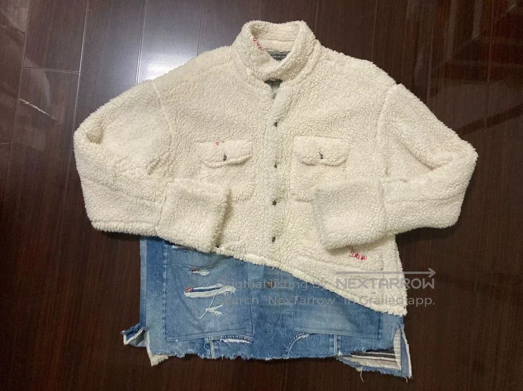 Greg Lauren Greg Lauren GL 19AW Sherpa Denim Jacket. Size US L / EU 52-54 / 3 - 1 Thumbnail