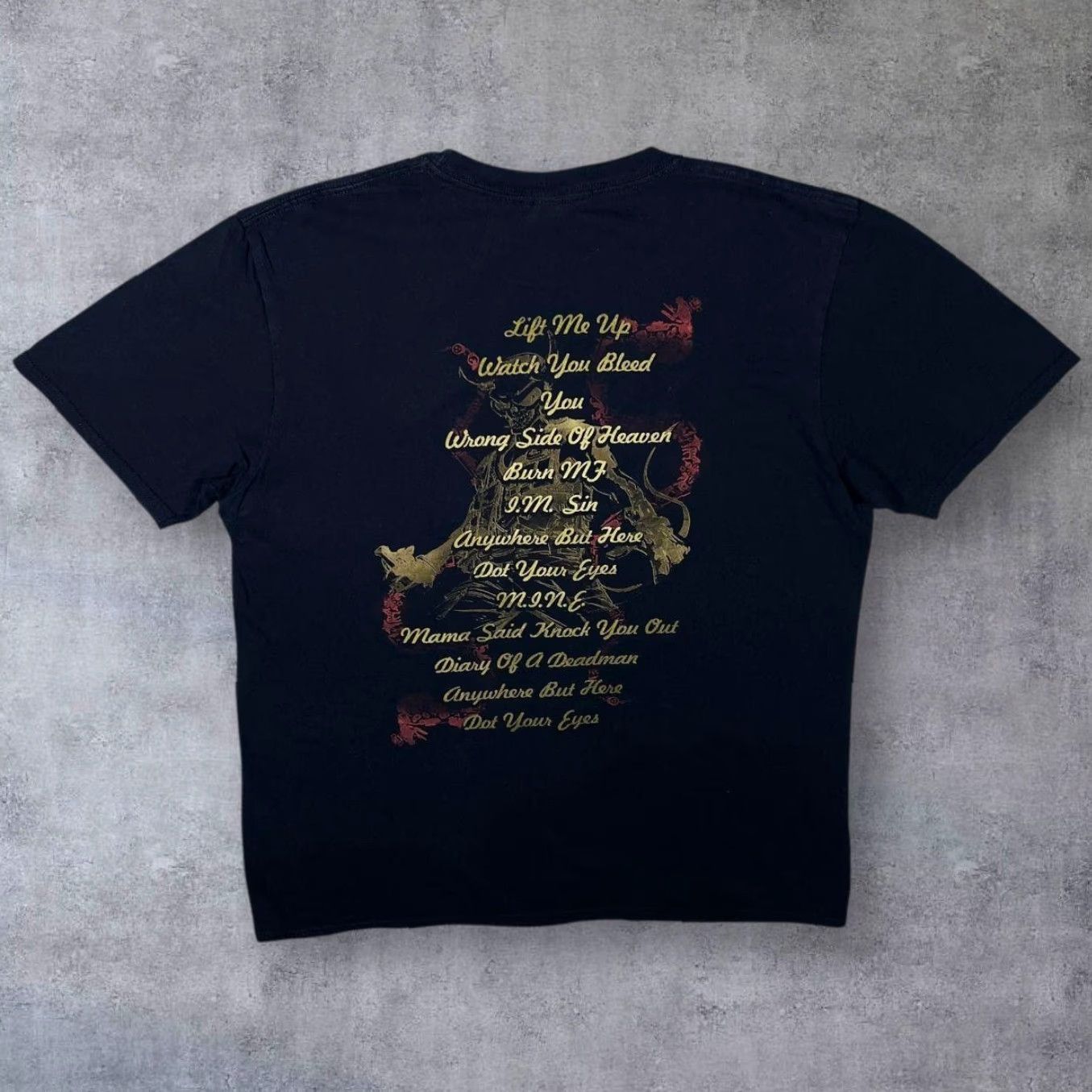 Gildan Five Finger Death Punch (2021) Alternative Heavy Metal Band Black T-Shirt L Mens Size Large Size US L / EU 52-54 / 3 - 2 Thumbnail
