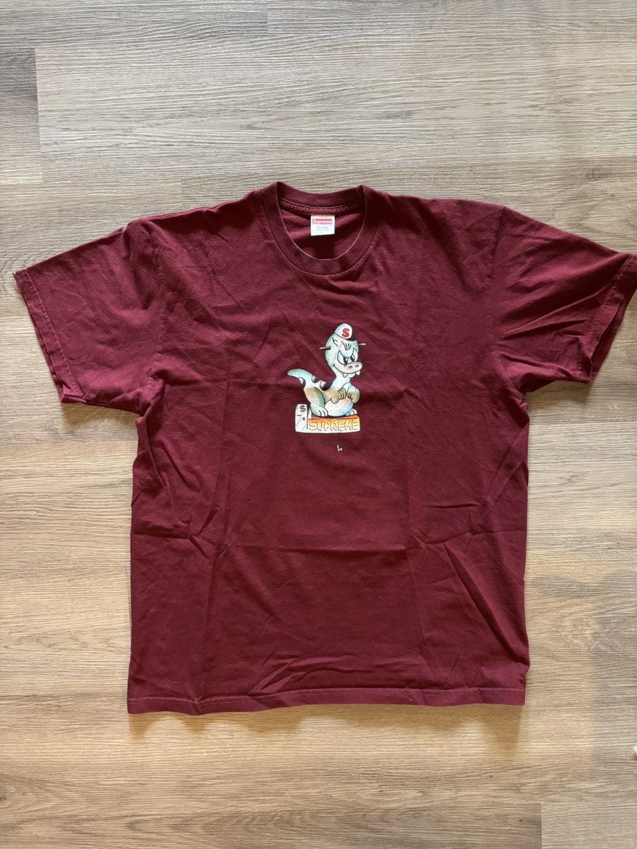 Supreme Supreme Dinosaur Tee SS20 Size US L / EU 52-54 / 3 - 1 Thumbnail