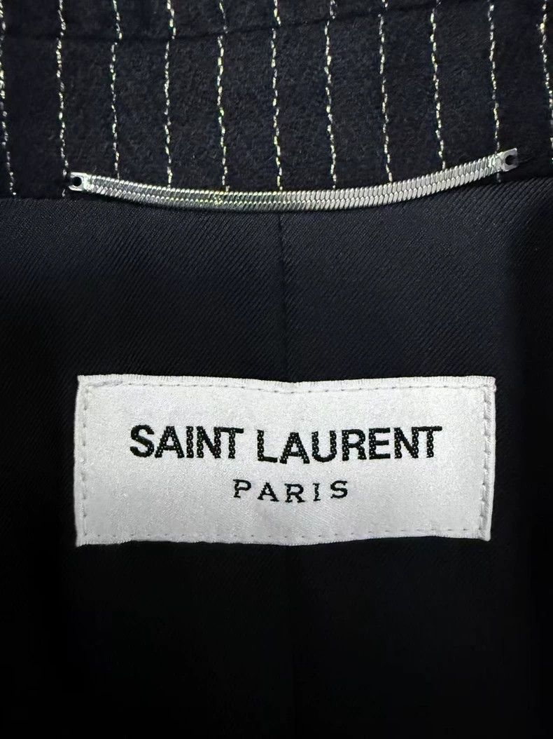Yves Saint Laurent Saint Laurent Gold Stripe Jacket 2502-Nextarrow Size 50R - 4 Thumbnail