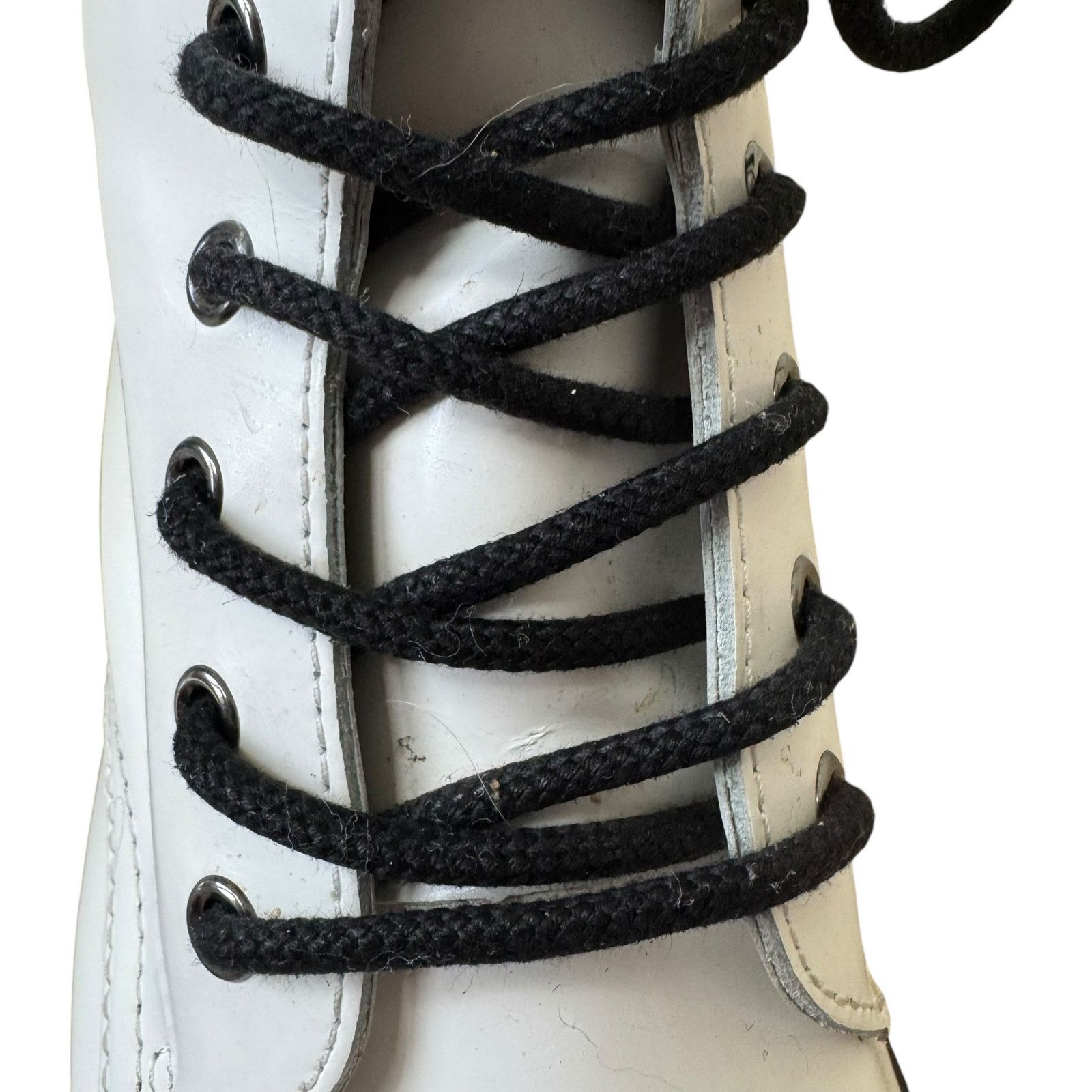 Dr. Martens DR. MARTENS Jadon Platform Boot White Smooth Leather W10/M9 Size US 10 / IT 40 - 11 Thumbnail