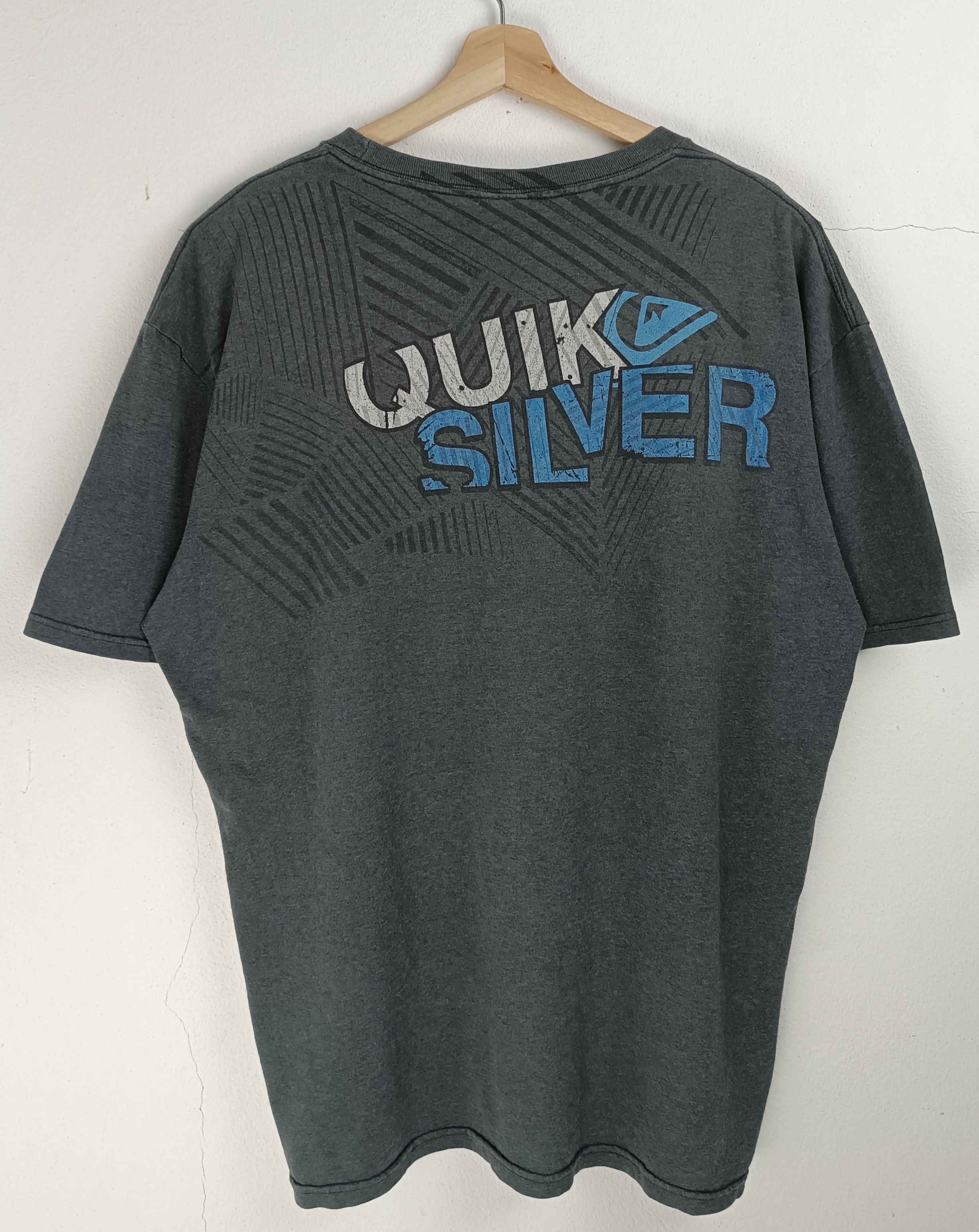 Quiksilver VINTAGE Y2K QUIKSILVER BACKHIT TEE O'NEILL RVCA SURF SKI Size US XL / EU 56 / 4 - 3 Thumbnail