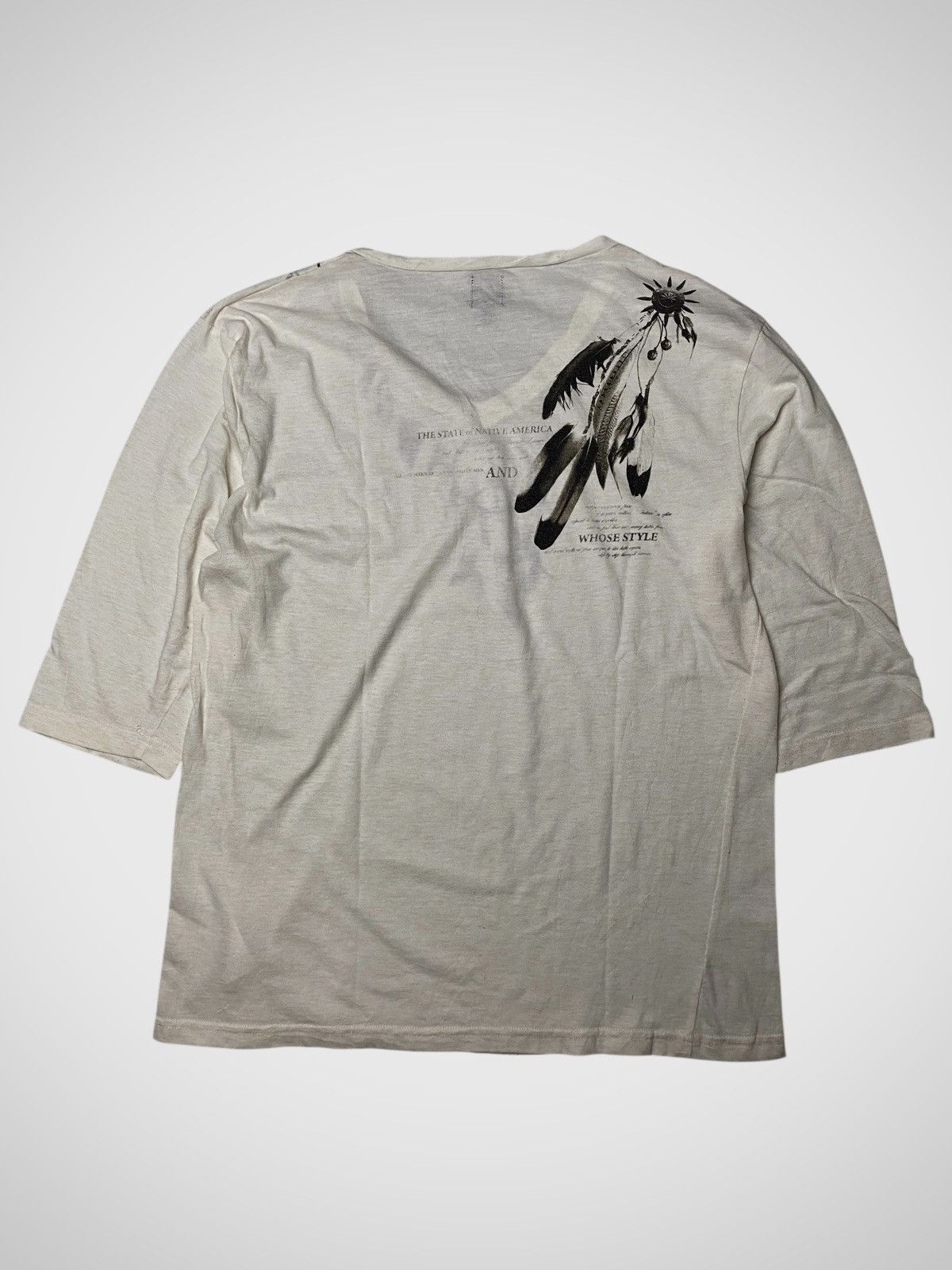 semanticdesign 2000's Semantic Design Vkei Necklace Feather Raglan Size US M / EU 48-50 / 2 - 4 Thumbnail