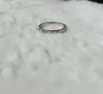 Japanese Brand Full Print Snow Flakes Ring ( size 6 to 8 only) Size ONE SIZE - 5 Thumbnail