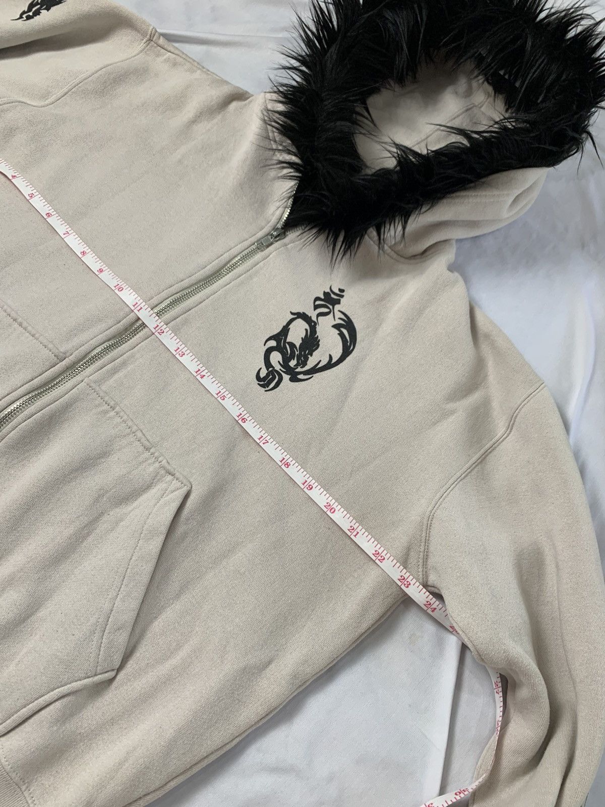 Le Grande Bleu (L.G.B.) Fur hoodie japanese style thrifwave vkei undefined ifsx Size US M / EU 48-50 / 2 - 9 Thumbnail