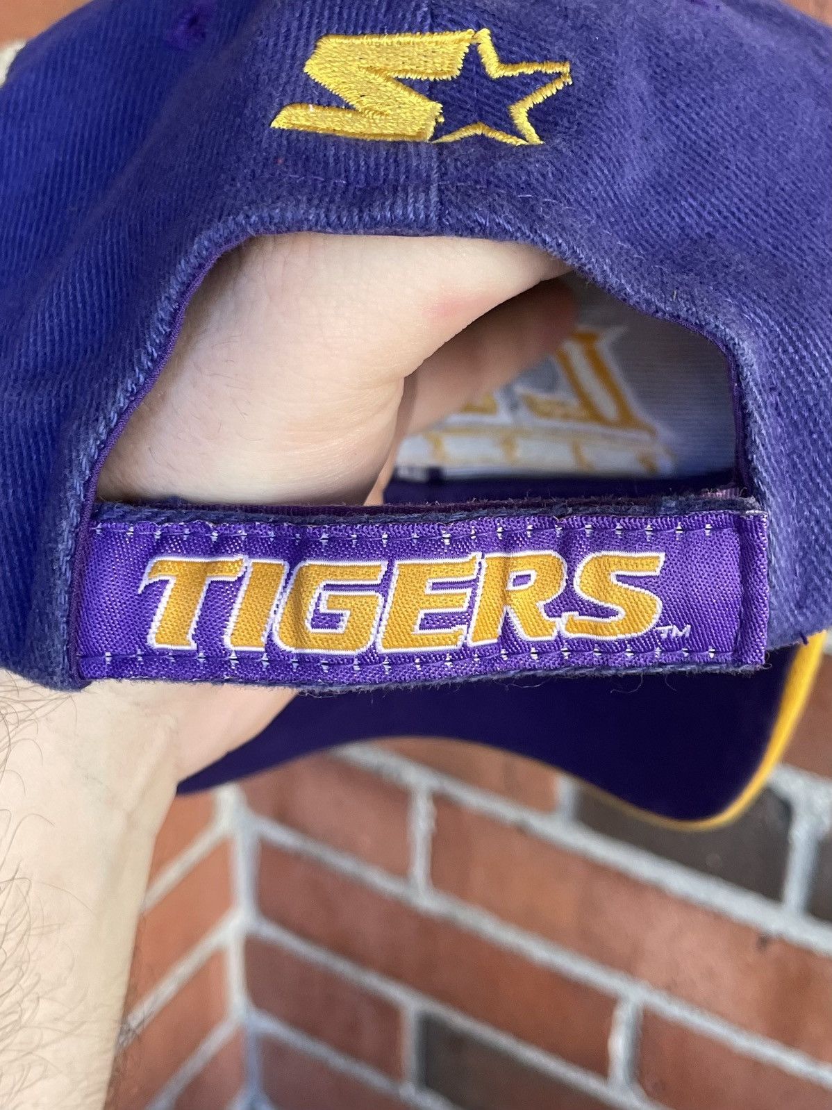 Starter Vintage LSU Tigers Hat Team Starter Mike the Tiger Strapback Size ONE SIZE - 7 Thumbnail