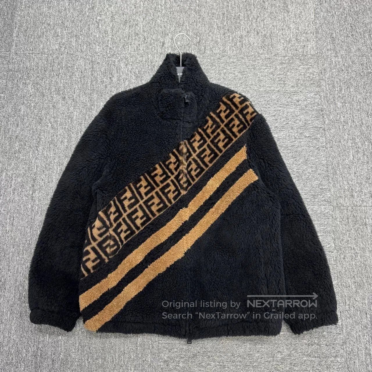 Fendi Fendi Color Block Teddy Jacket Size 46. Size US L / EU 52-54 / 3 - 1 Thumbnail