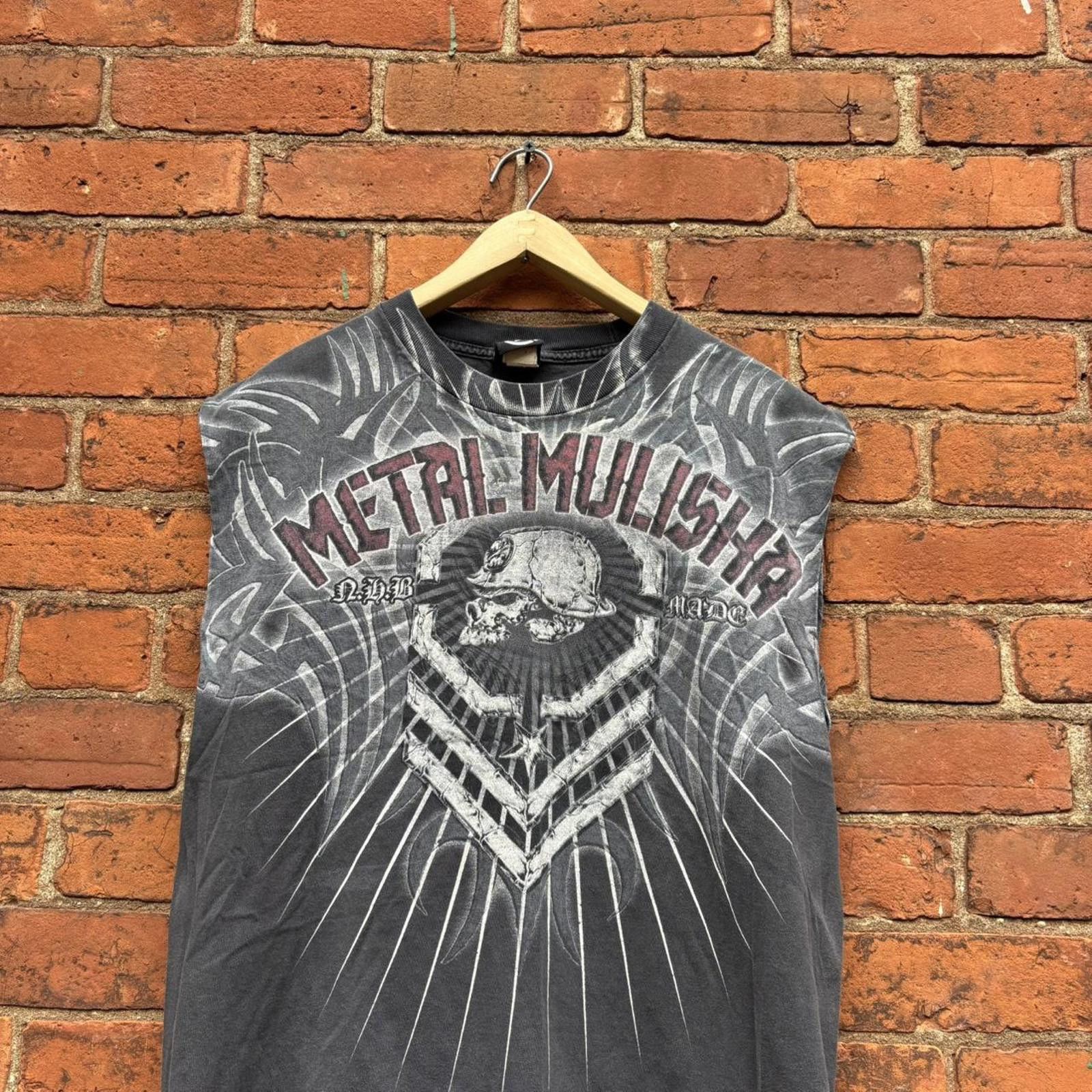 Metal Mulisha Vintage metal Mulisha cut off tank top 00s L Size US L / EU 52-54 / 3 - 3 Thumbnail