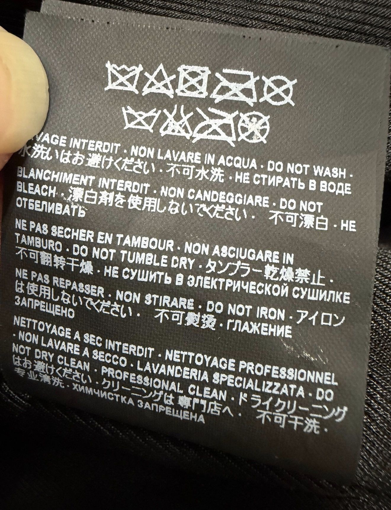 Saint Laurent Paris Saint Laurent SLP L01 Moto Zipper Leather Jacket Sz. 36 Size XS / US 0-2 / IT 36-38 - 7 Thumbnail