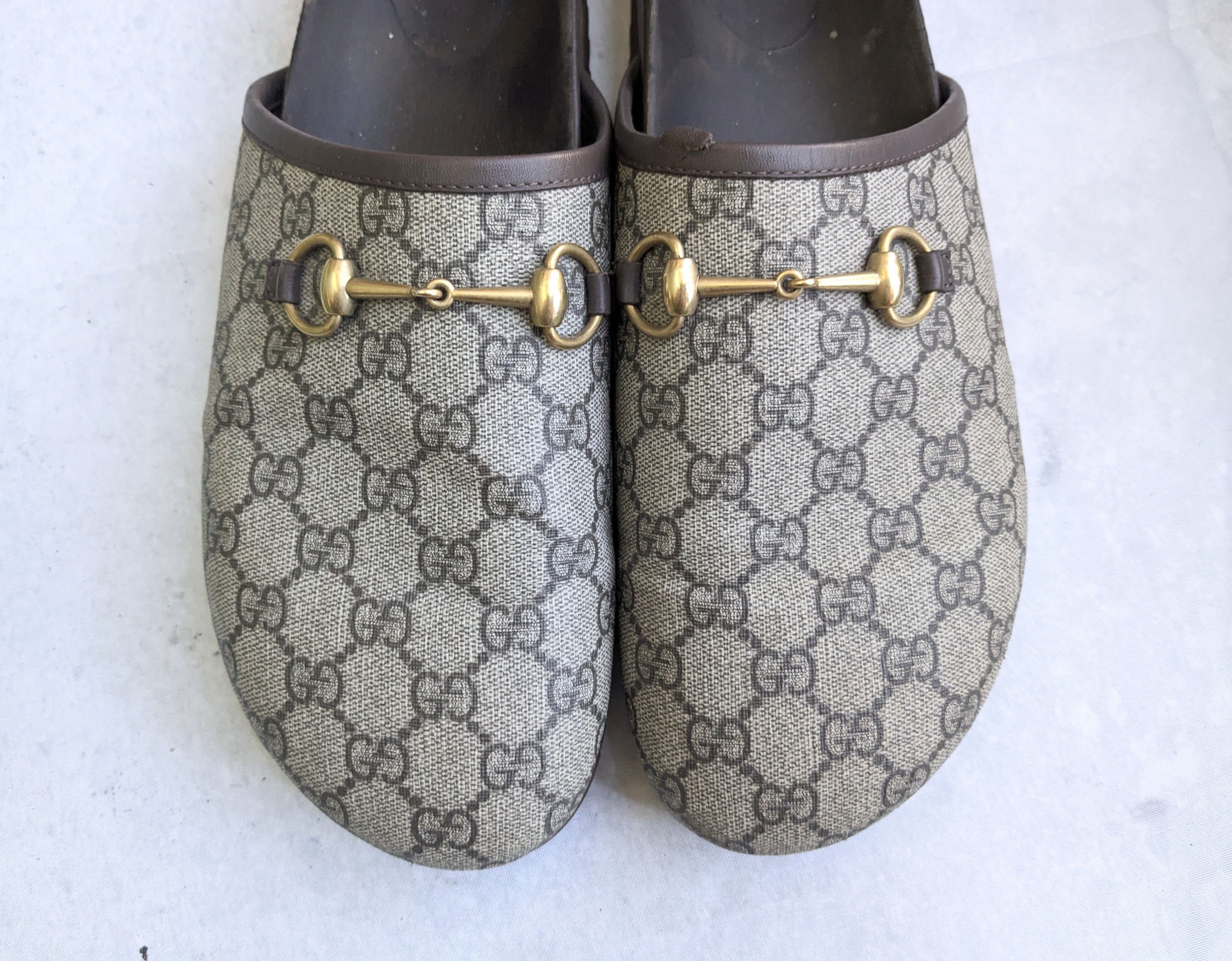 Gucci Gucci Horsebit Loafers Mules Brown 12.5 Leather Size US 12.5 / EU 45-46 - 3 Thumbnail
