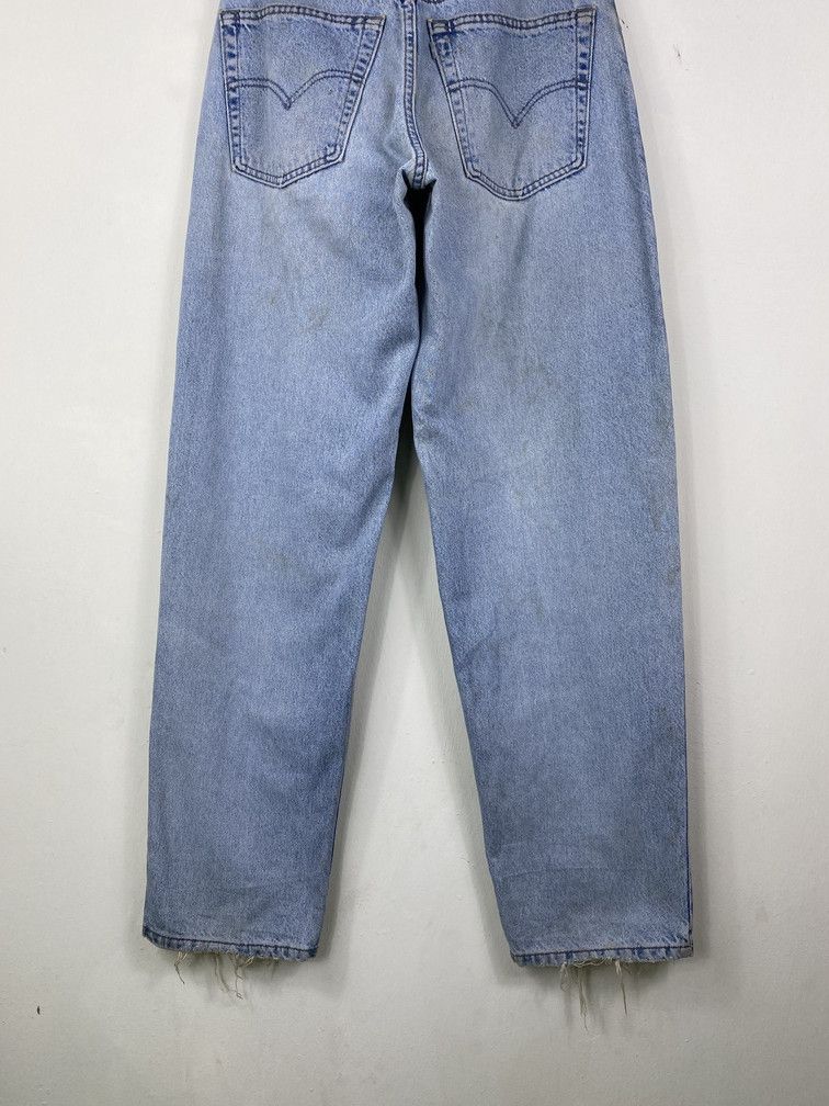 Levi's Vintage Clothing × Vintage RARE Vintage Levis 90s Baggy Silvertab loosedirty distressed Size US 32 / EU 48 - 9 Thumbnail