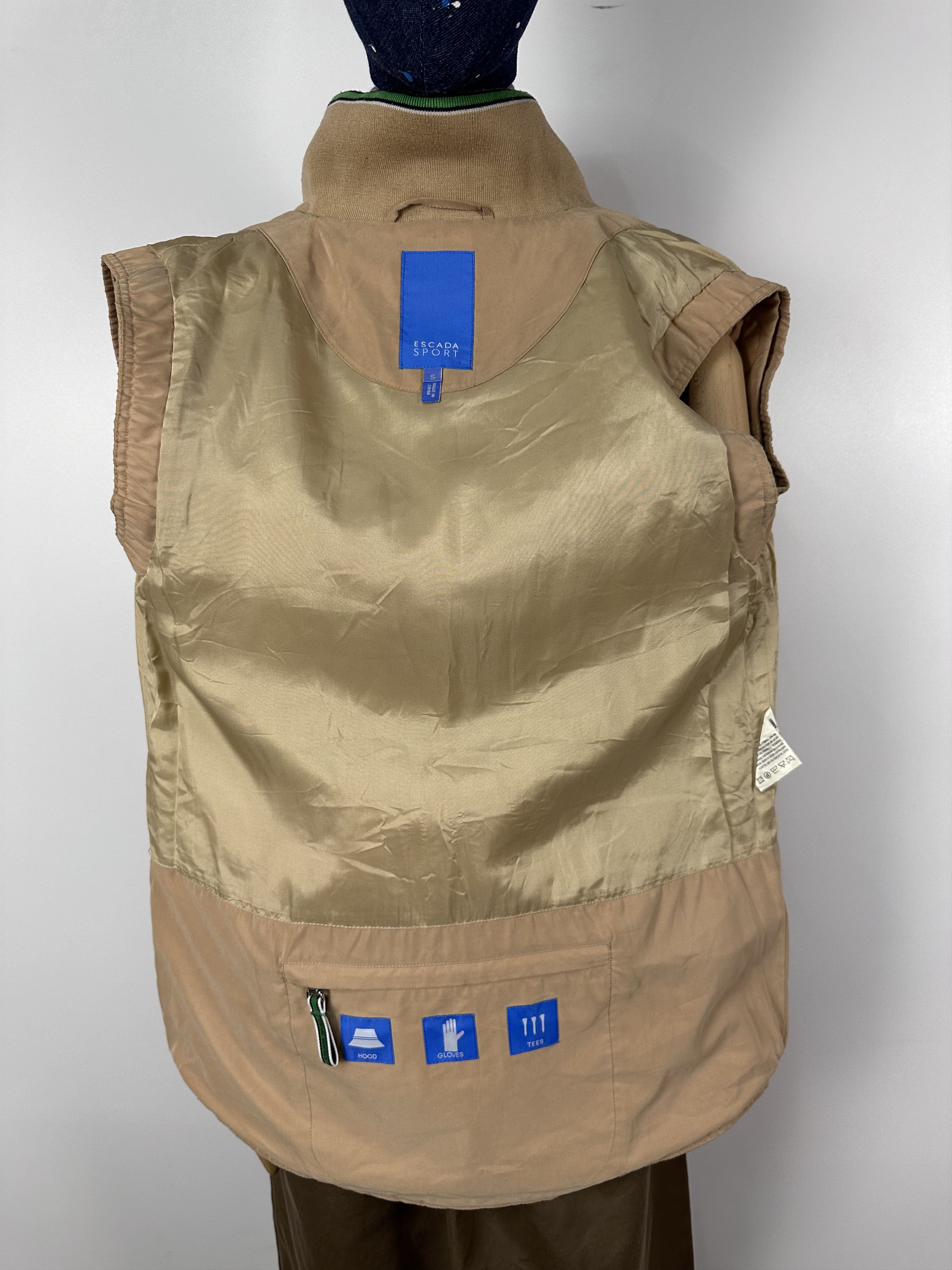 Escada × Escada Sport Escada Sport Quilted Beige Vest Womens Size S Size S / US 4 / IT 40 - 10 Thumbnail