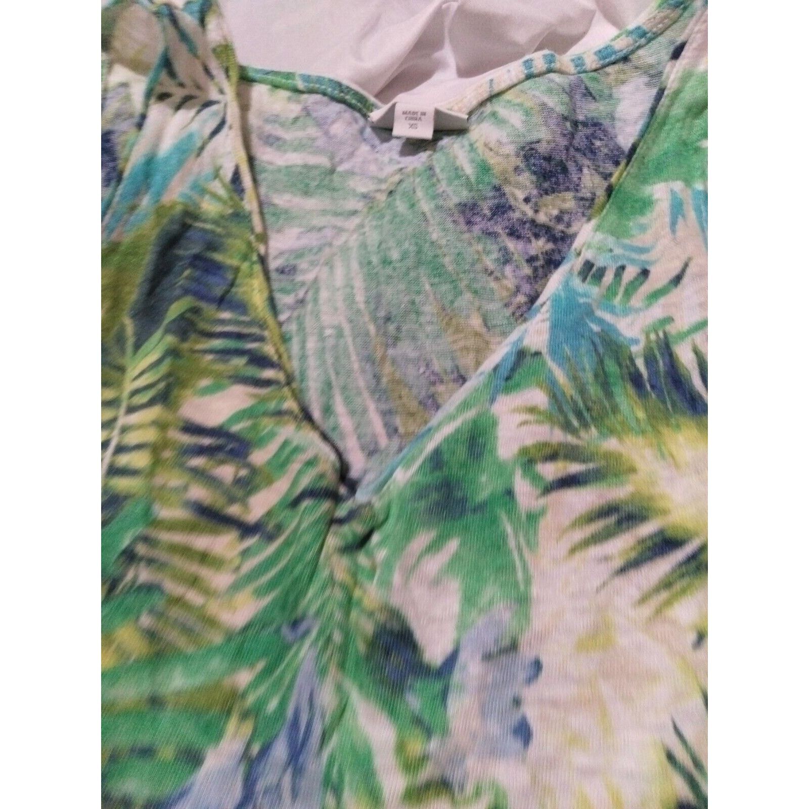 Other J Jill Love Linen Sleeveless Palm Leaf Sleeveless Linen XS Size XS / US 0-2 / IT 36-38 - 7 Thumbnail