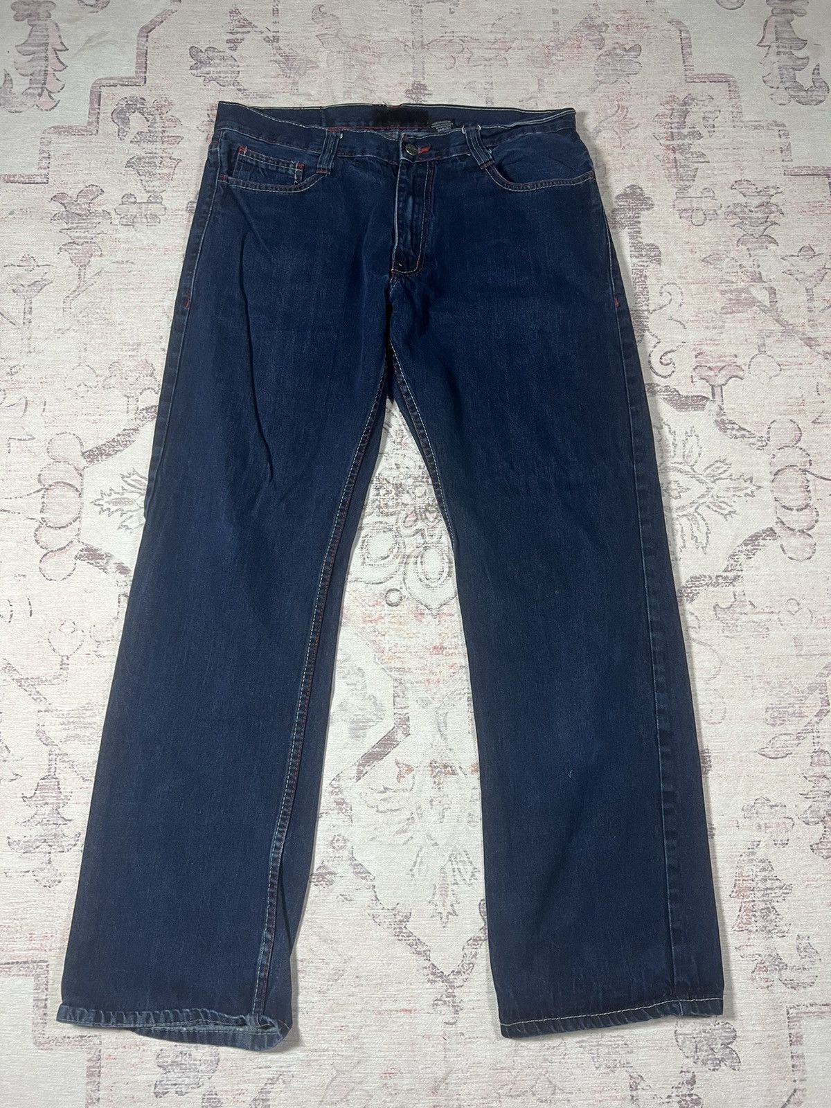 Vintage Vintage Y2K South Pole Styled Baggy ‘Q’ Denim Jean Pants Size US 36 / EU 52 - 3 Thumbnail