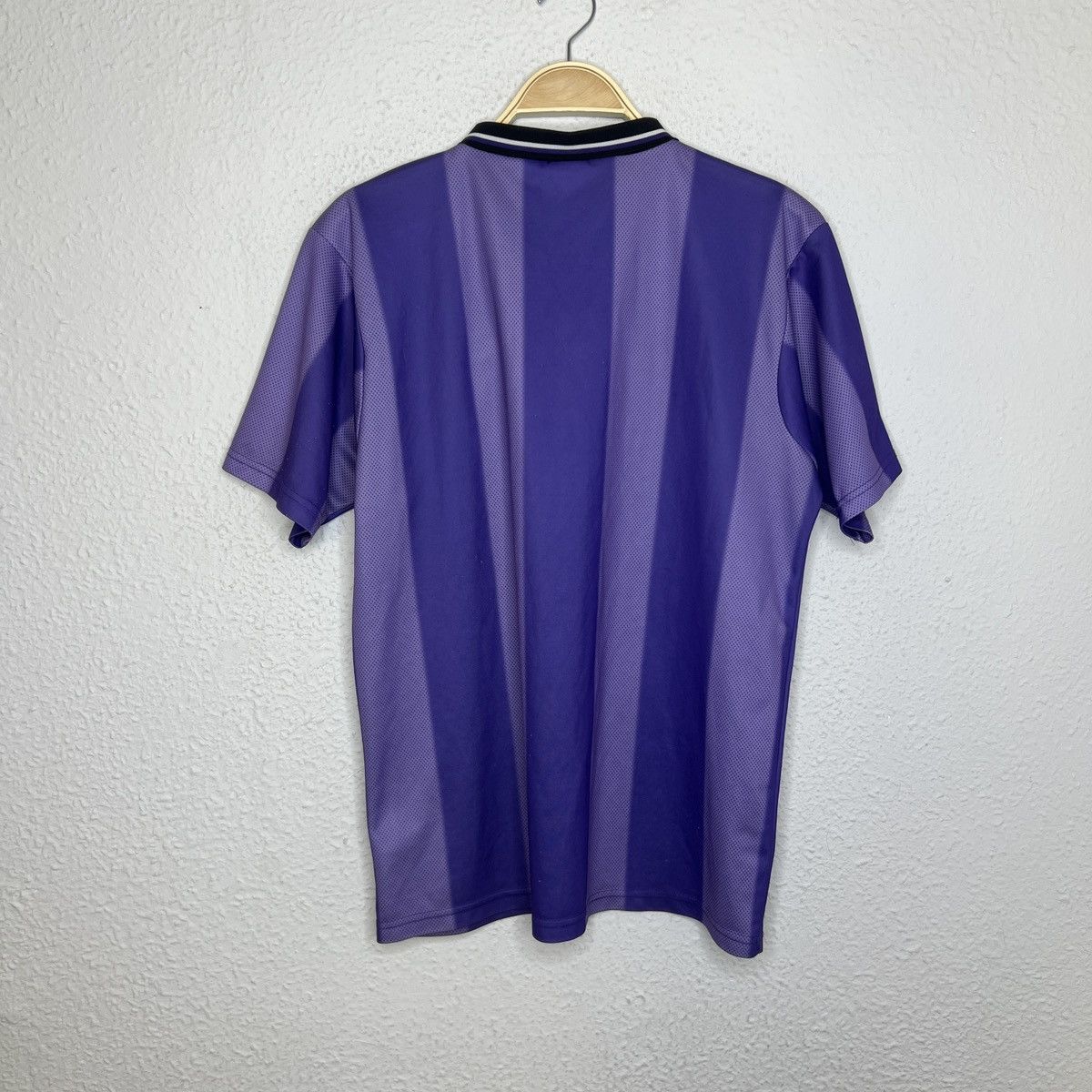 Adidas × Vintage Adidas Vintage Rangers FC Kit Jersey Tee Tshirt Purple Size US M / EU 48-50 / 2 - 6 Thumbnail