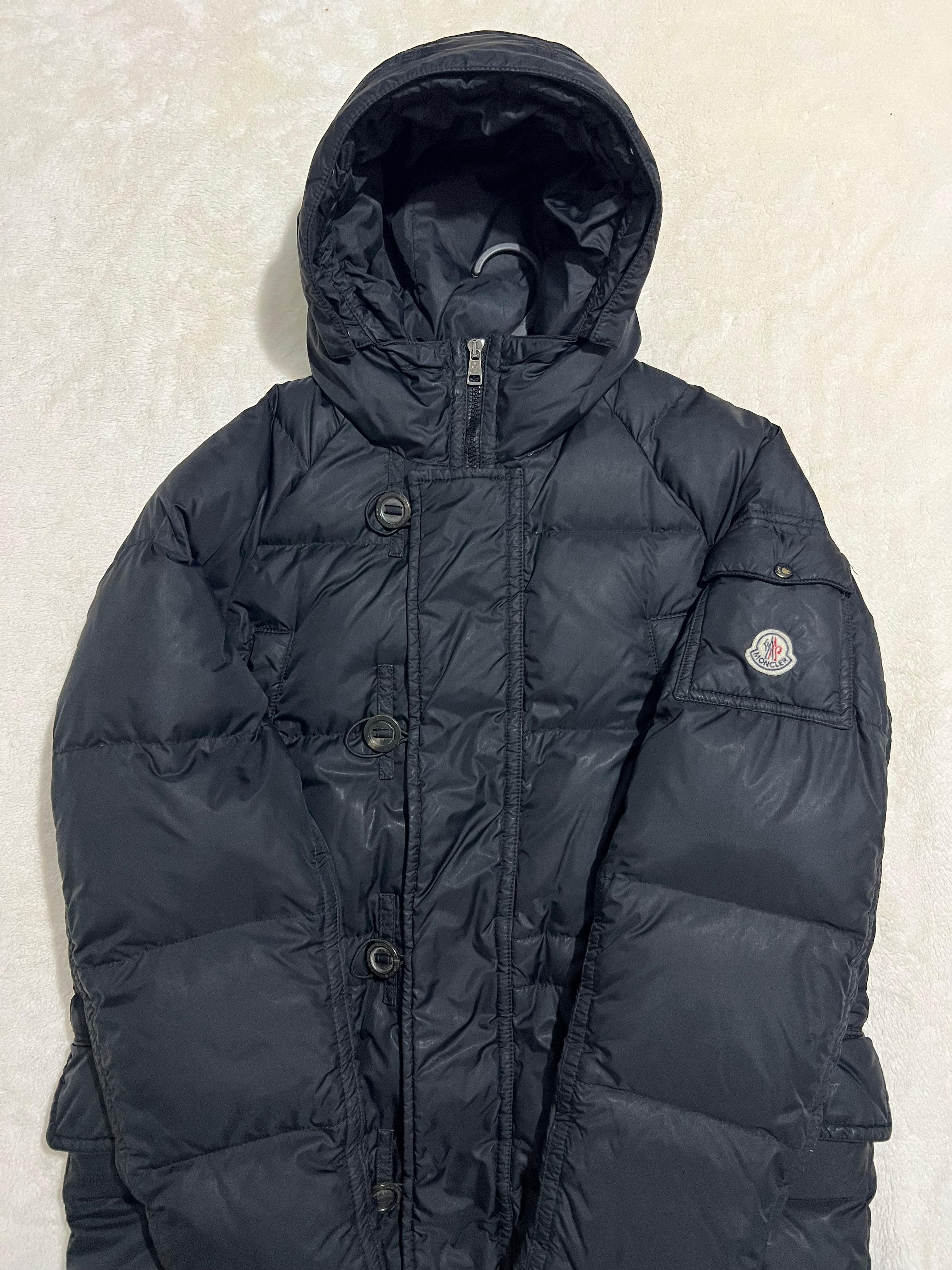 Moncler Moncler long vintage down parka Size US XL / EU 56 / 4 - 2 Thumbnail