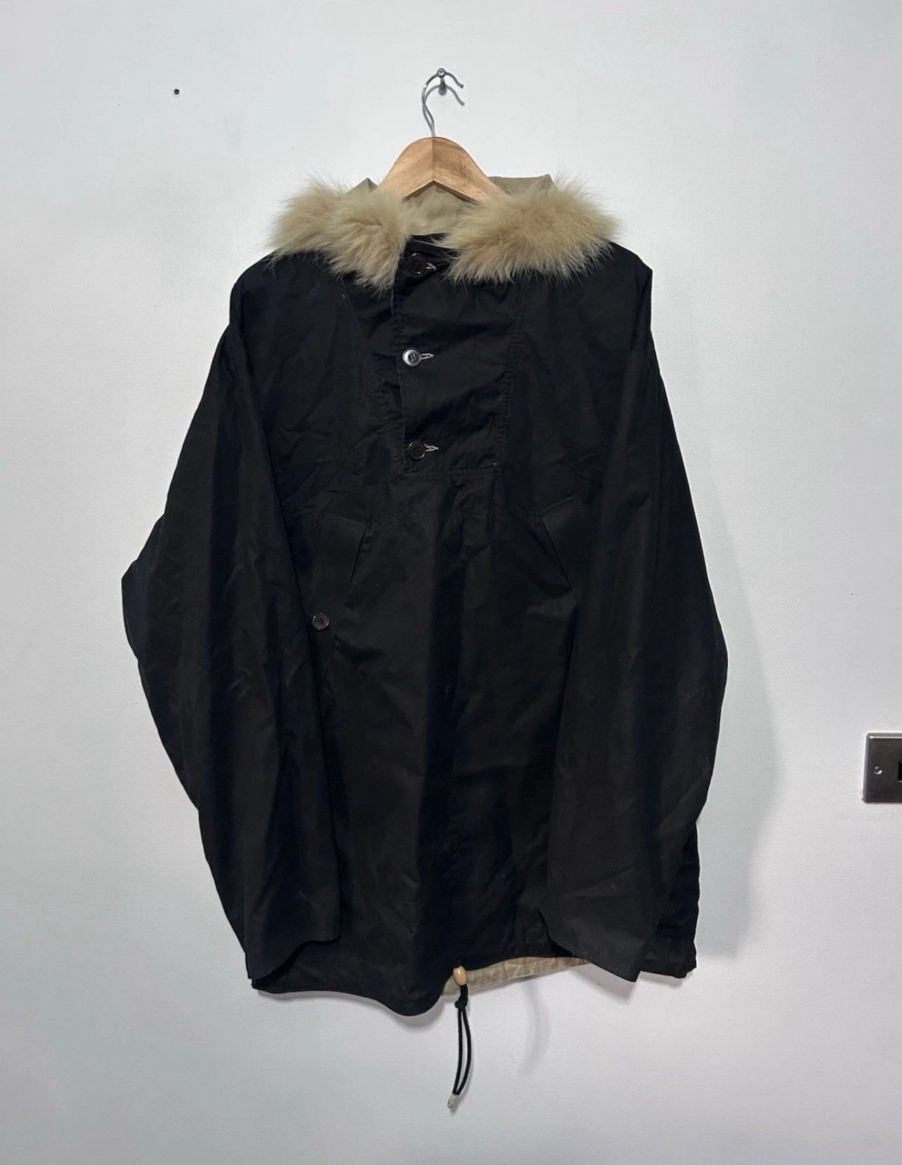 Griffin Griffin Reversible Camo Black And Beige Coat. Size Medium Size US M / EU 48-50 / 2 - 8 Thumbnail