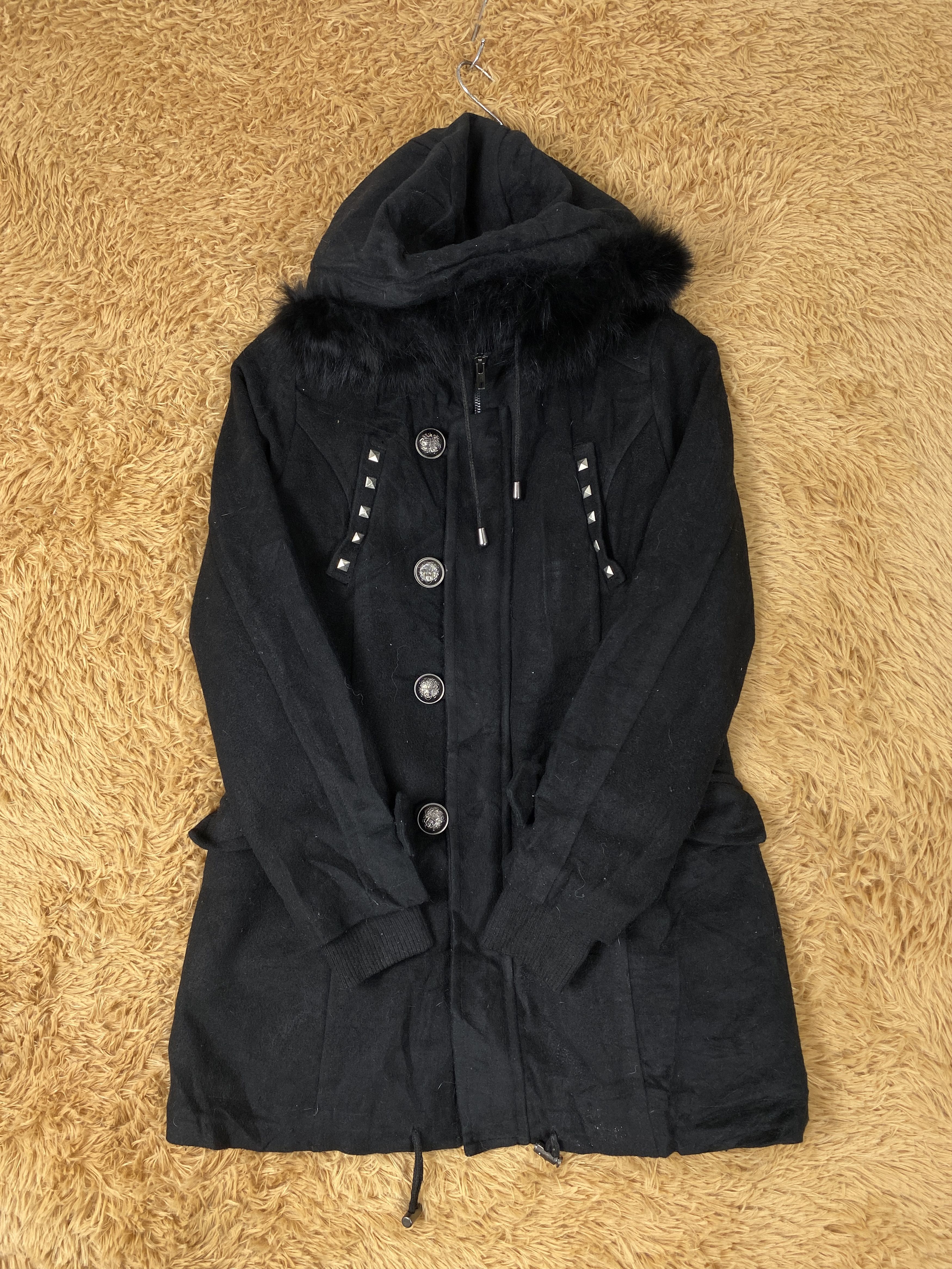 Japanese Brand Vintage One Way Hoodie Sherpa Lining Jacket J1976 Size S / US 4 / IT 40 - 5 Thumbnail