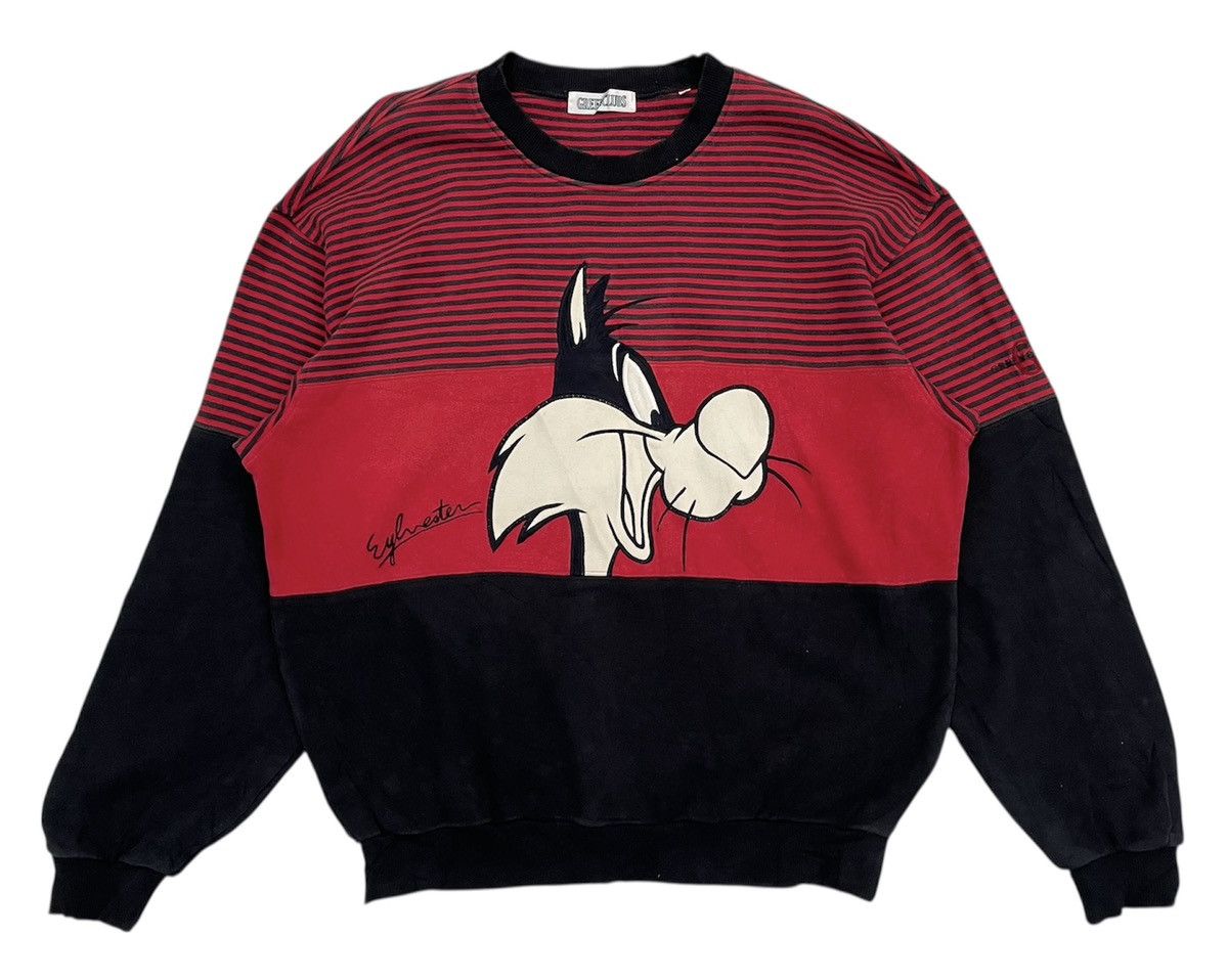 Warner Bros Sylvester Looney Tunes Sweatshirt by Greenclubs Size US L / EU 52-54 / 3 - 1 Thumbnail