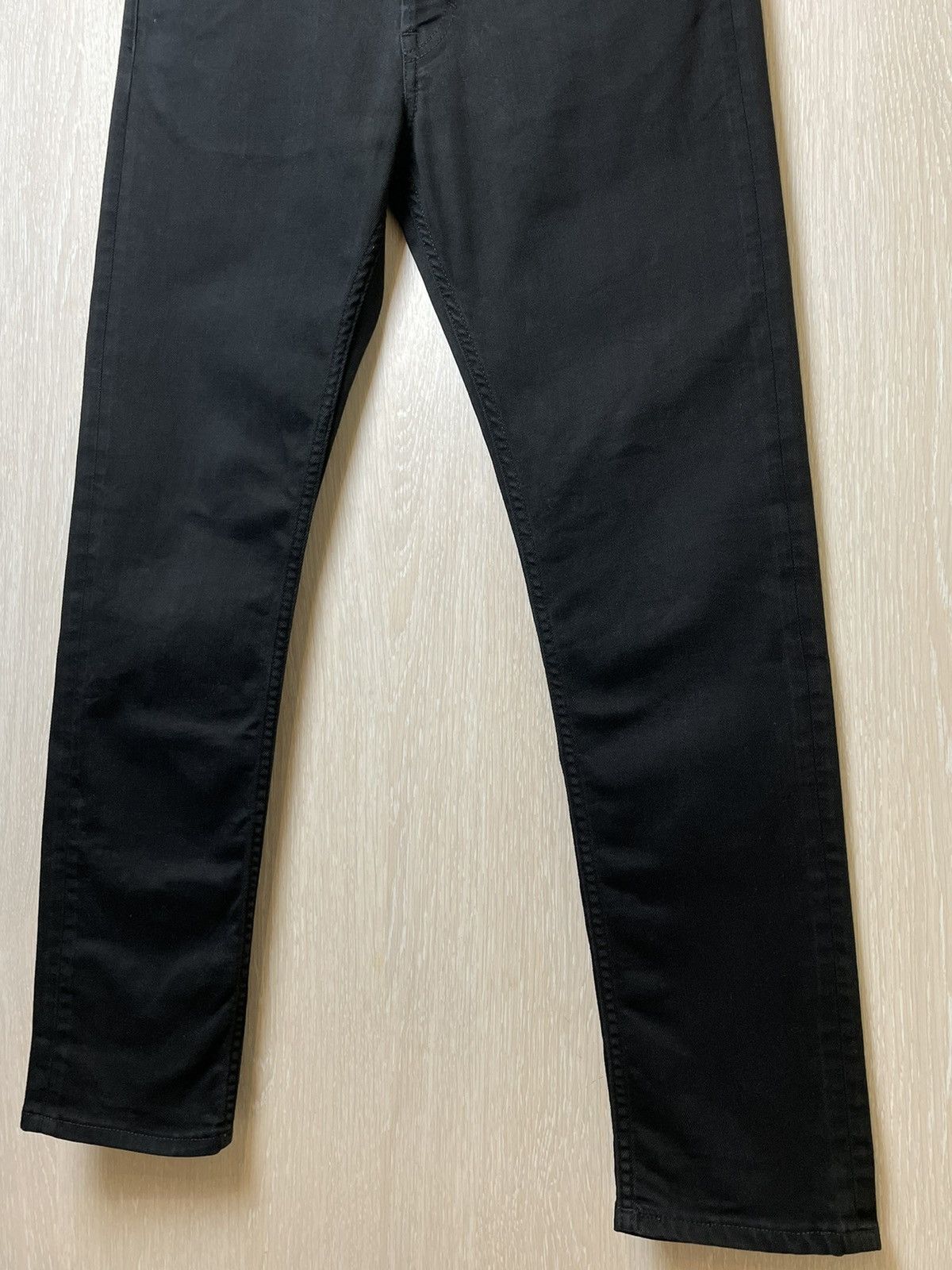 Acne Studios × Vintage Acne Studios 1996 Loose Straight Black Jeans Denim Size US 30 / EU 46 - 6 Thumbnail