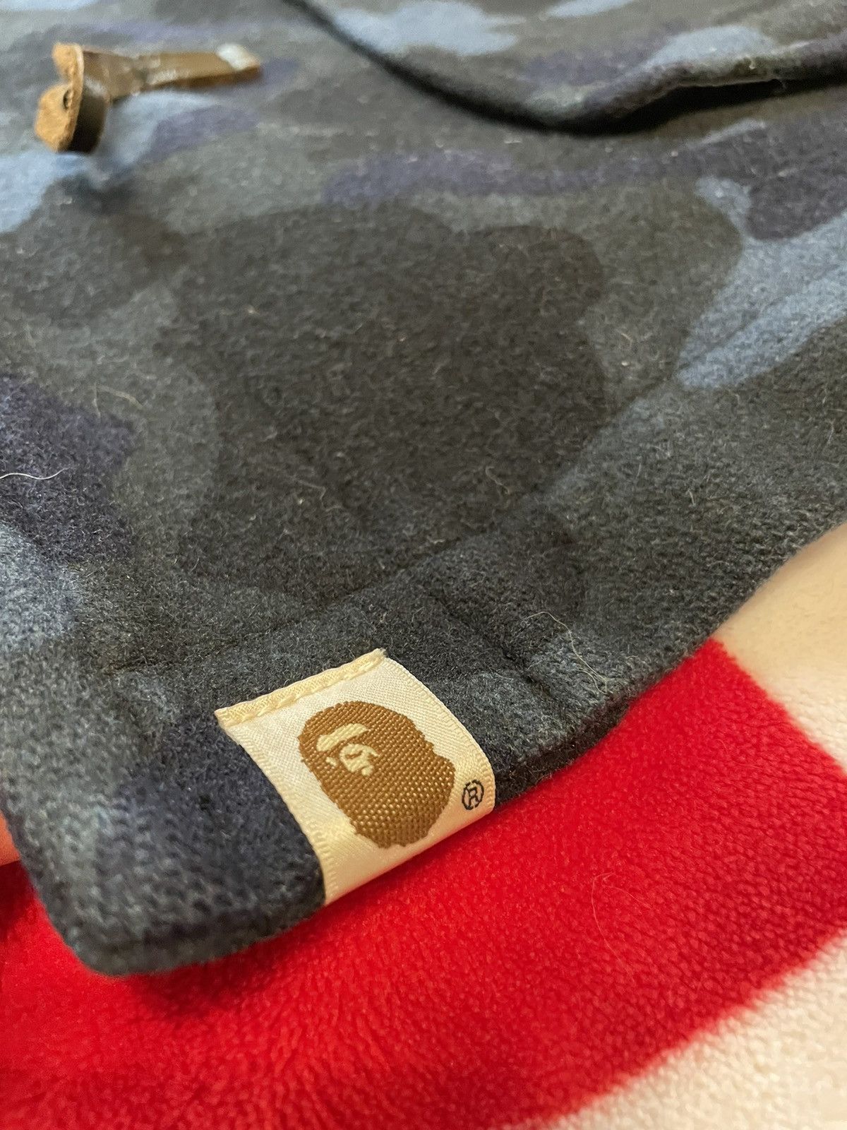 Bape A Bathing Ape Bape Gorilla Wool Navy Camo Coat Size US M / EU 48-50 / 2 - 4 Thumbnail