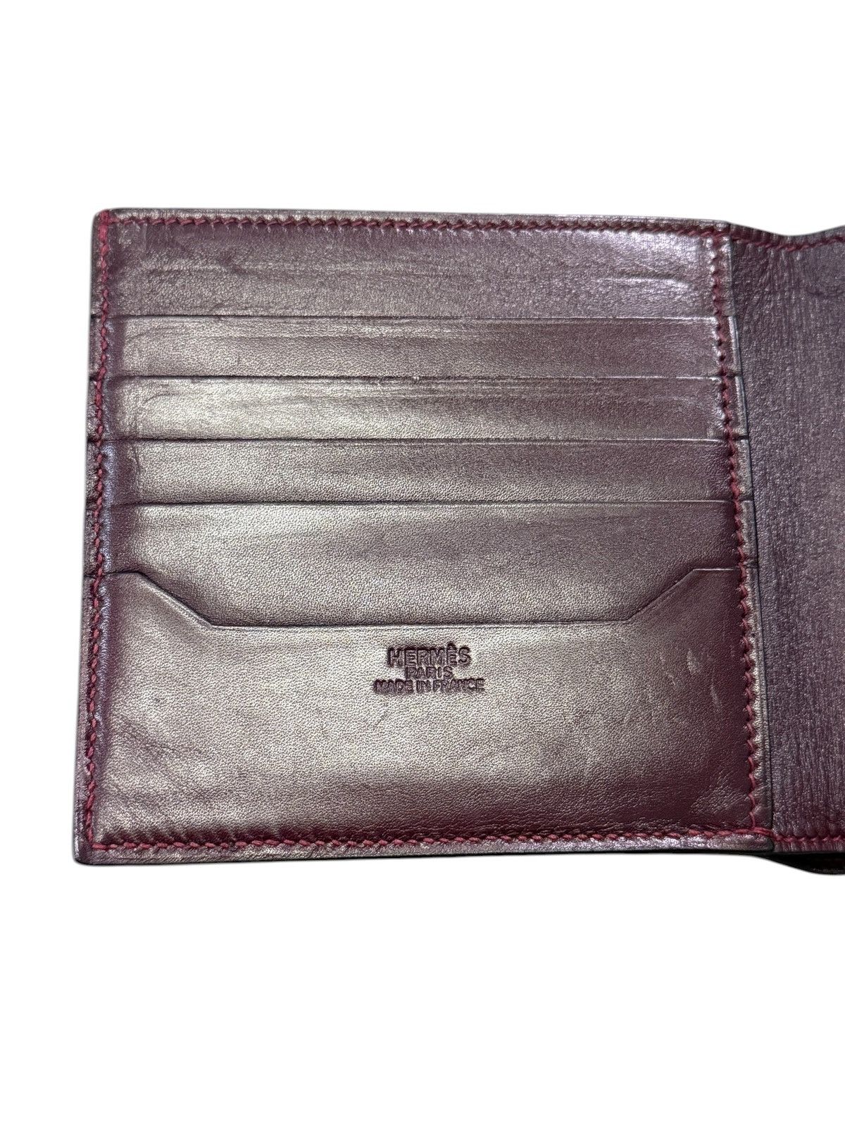 Hermes AUTHENTIC HERMES MC2 COPERNIC BIFOLD WALLET Size ONE SIZE - 6 Thumbnail