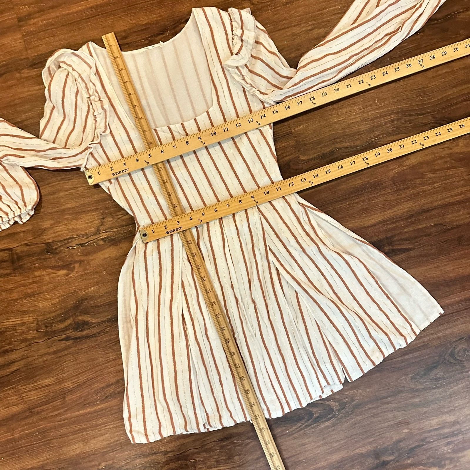 Other Tularosa Blaine Dress Long Sleeve Ruffle Mini XS Size XS / US 0-2 / IT 36-38 - 12 Thumbnail
