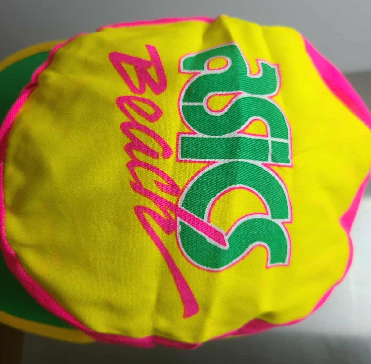 Asics VINTAGE USA ASICS YELLOW REVERSABLE RUNNING CAP,neon,80s,90s Size ONE SIZE - 10 Thumbnail
