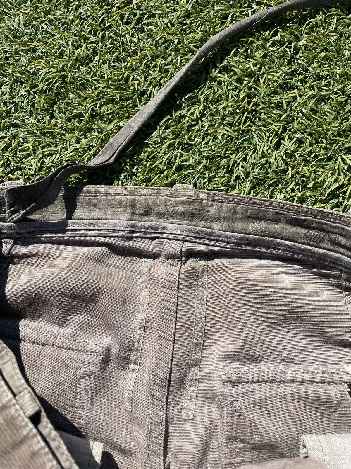 Rick Owens SS09 “Strutter” - Rick Owens Double Layered Aircut Denim Size US 32 / EU 48 - 5 Thumbnail