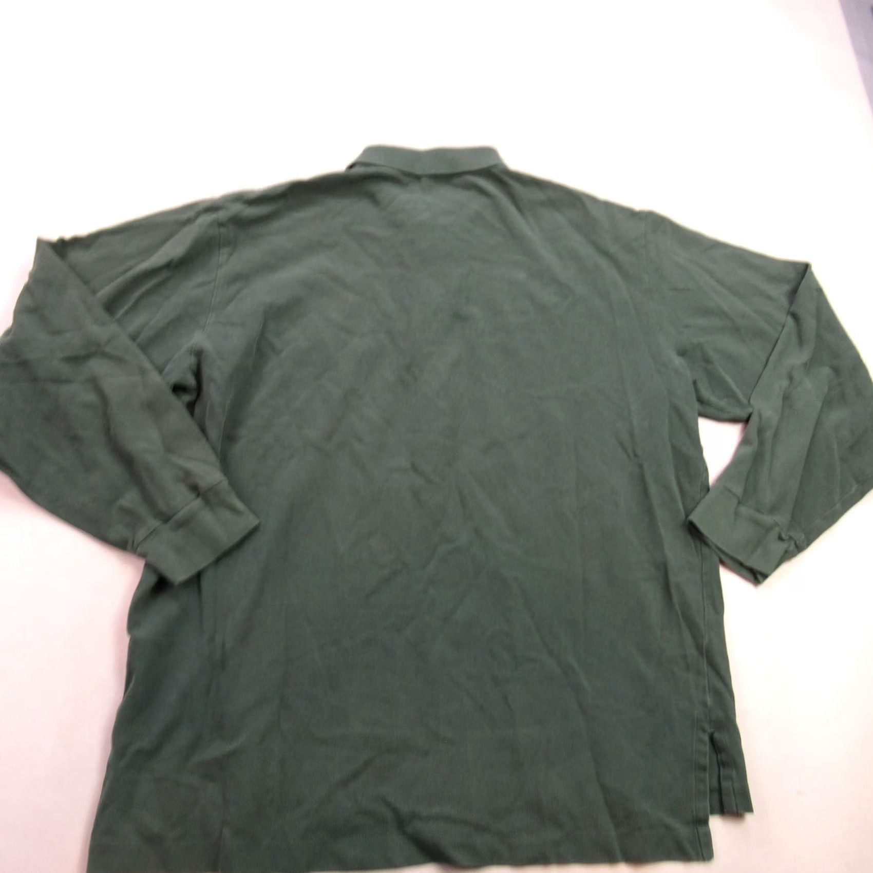 Polo Ralph Lauren Polo Ralph Lauren Shirt Mens XL Collar Pullover Long Sleeve Green Casual Beige 100% Cotton Regular Knit Logo Embroidered Vintage No N/A Size US XL / EU 56 / 4 - 5 Thumbnail