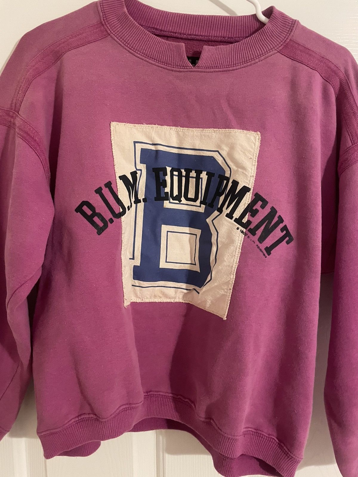 B.U.M Equipment B.U.M Equipment pink sweatshirt Size S Size US XS / EU 42 / 0 - 2 Thumbnail