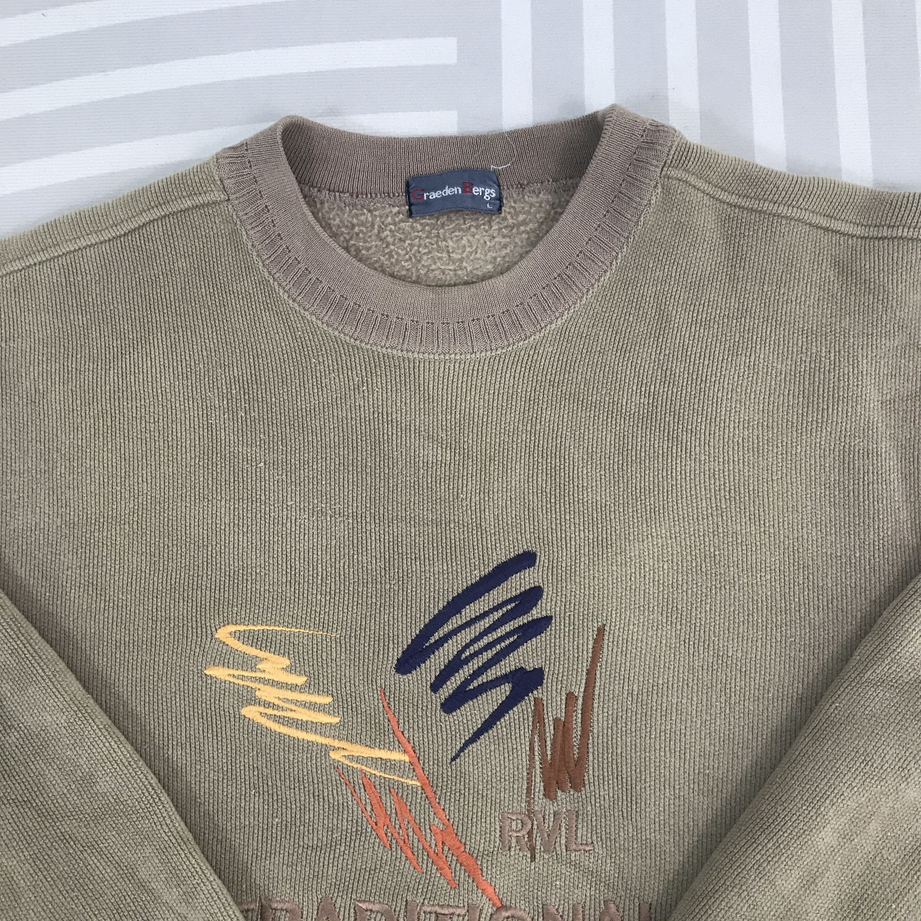 Japanese Brand × Vintage Vintage japan Traditional Sweatshirt Size US L / EU 52-54 / 3 - 8 Thumbnail