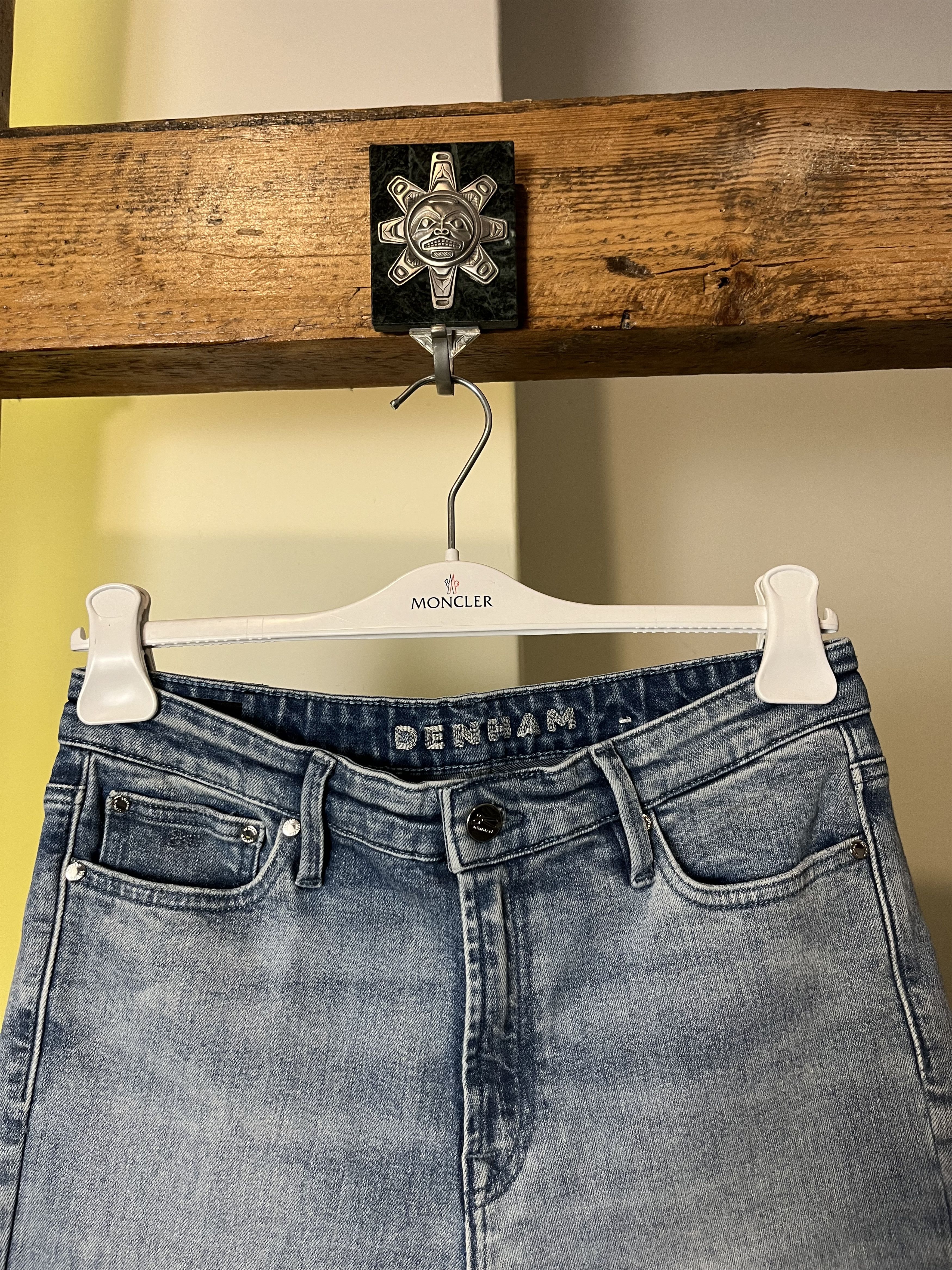 DENHAM × Japanese Brand Denham Jane High Rise Flare Tokyo Japanese Denim Size US 29 - 3 Thumbnail