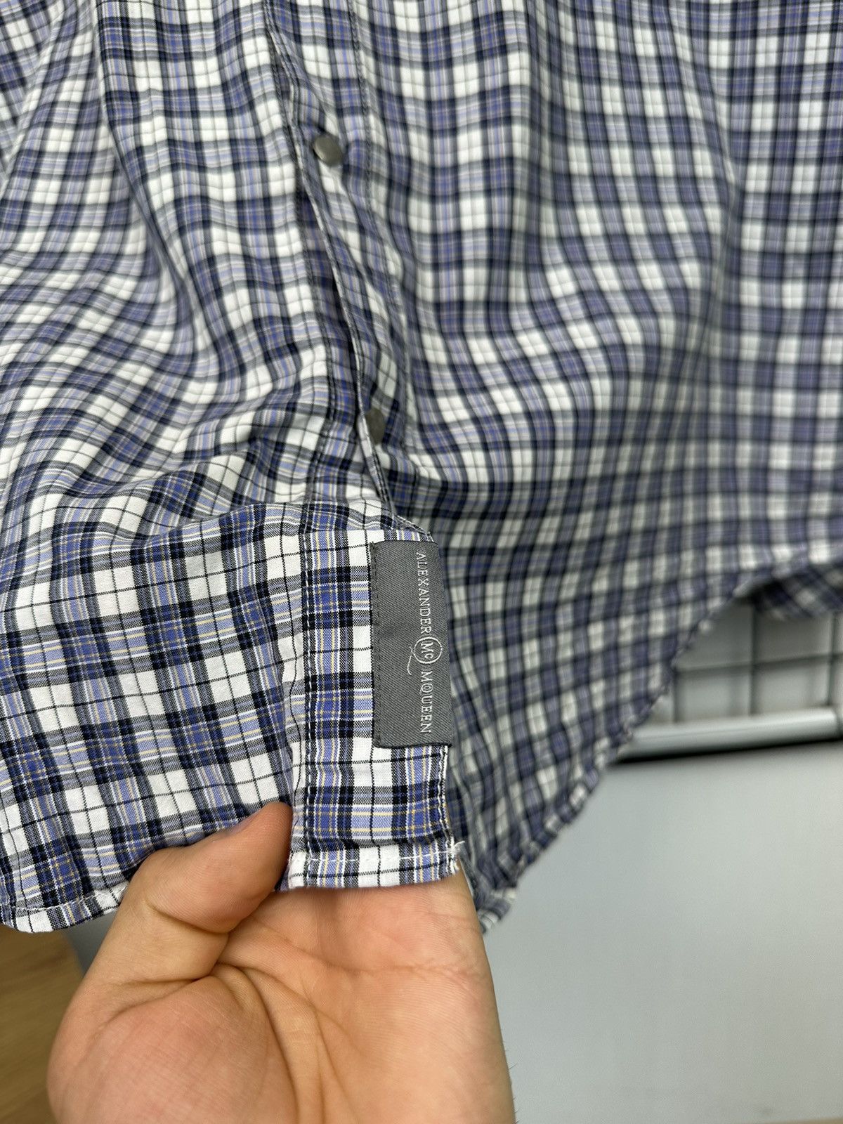 Alexander McQueen × MCQ × McQ Alexander McQueen Alexander McQueen MCQ designer shirt Men 48 size M grey Size US M / EU 48-50 / 2 - 6 Thumbnail