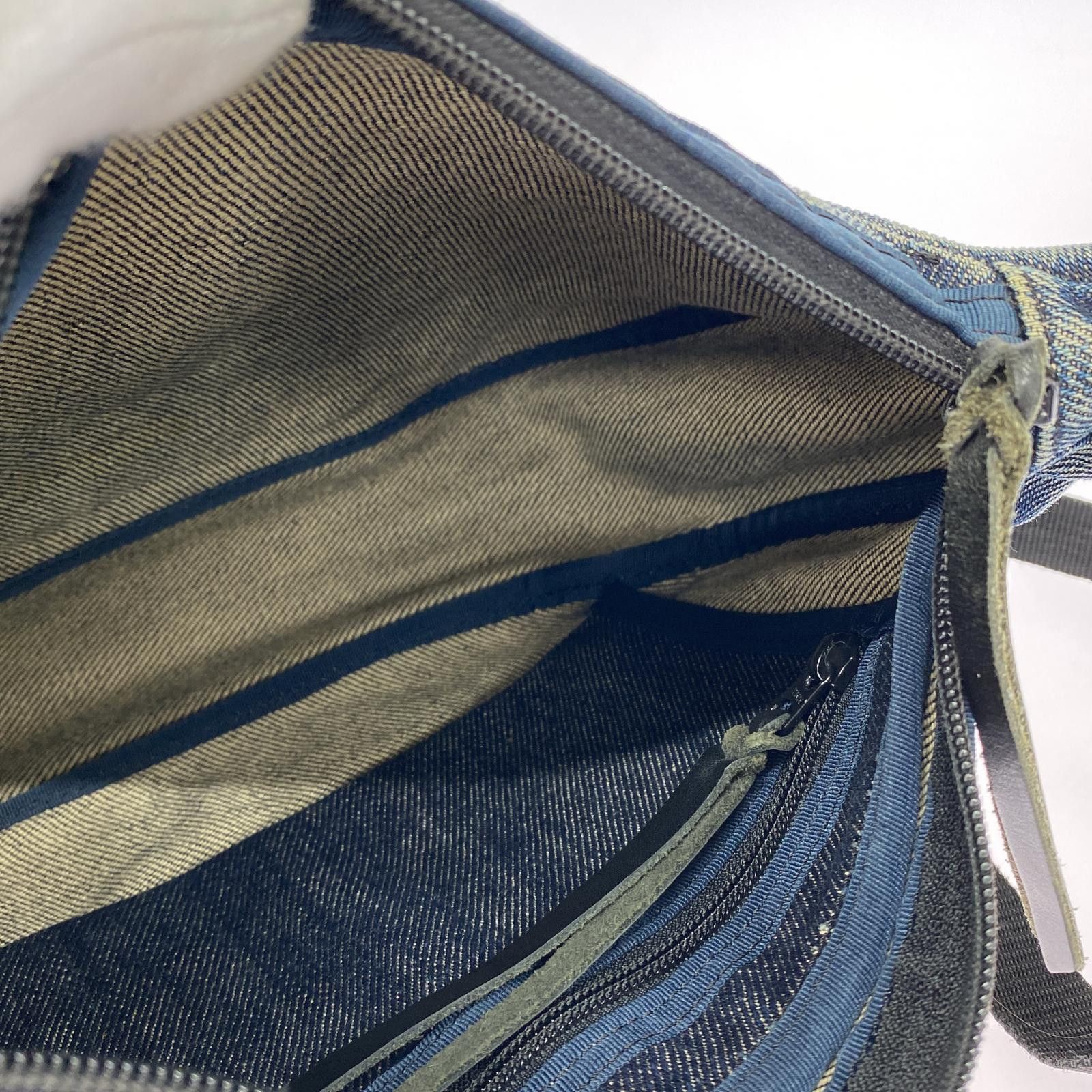 Iron Heart IRON HEART Denim Shoulder Bag Navy One Size Size ONE SIZE - 5 Thumbnail