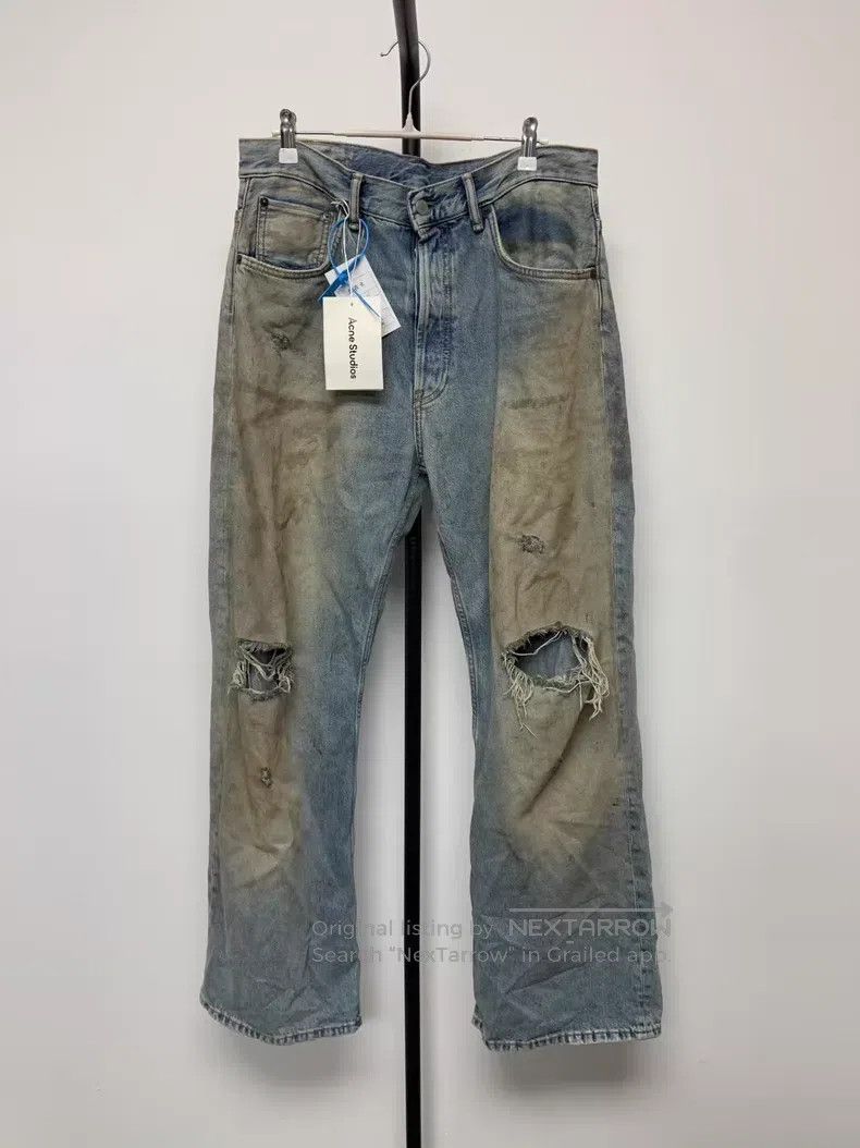 Acne Studios Acne Studios Denim Series Dirty Dye Wasteland Destruction Size US 32 / EU 48 - 1 Thumbnail