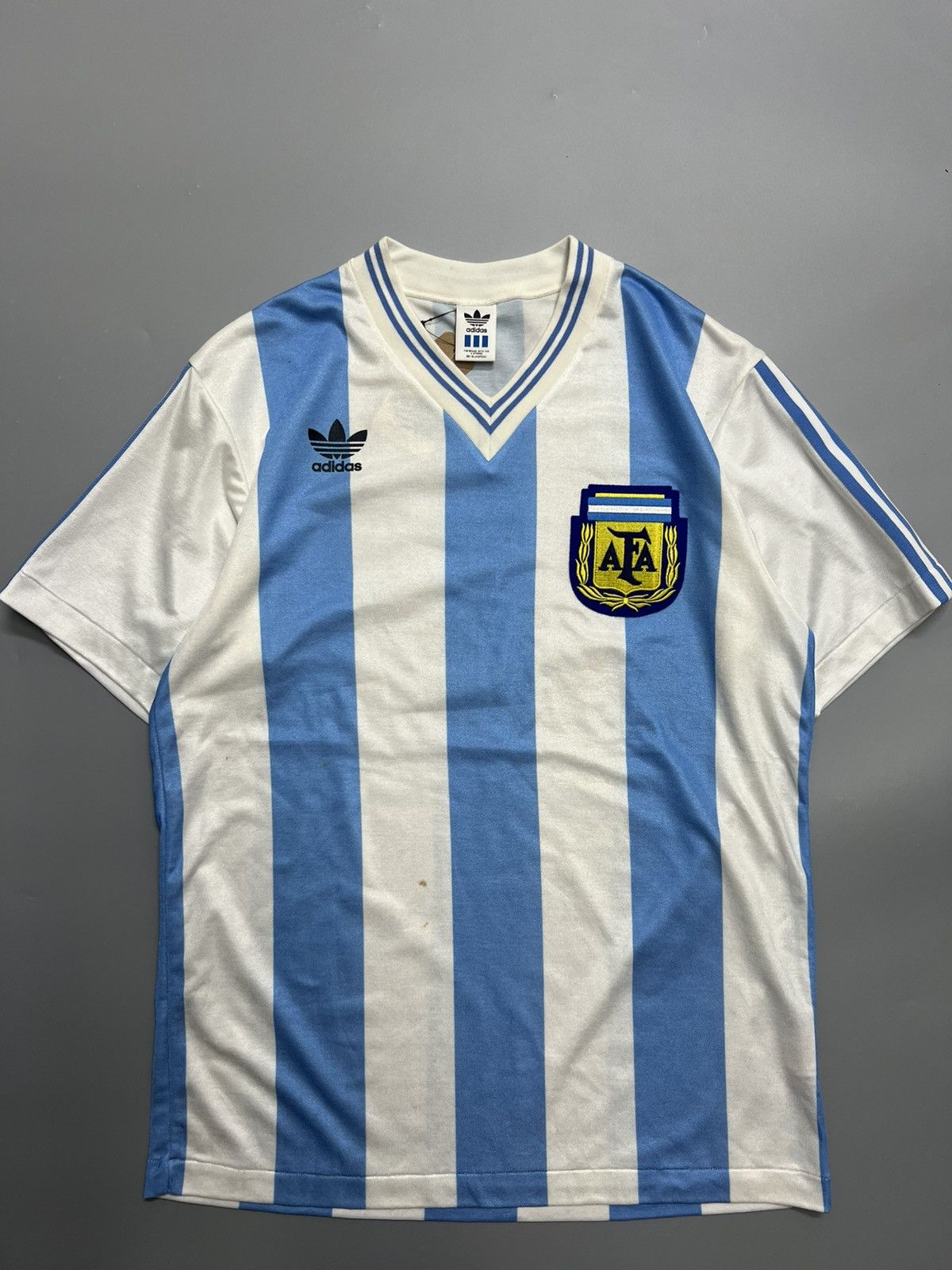 Vintage 1990-1991 Argentina Home Jersey