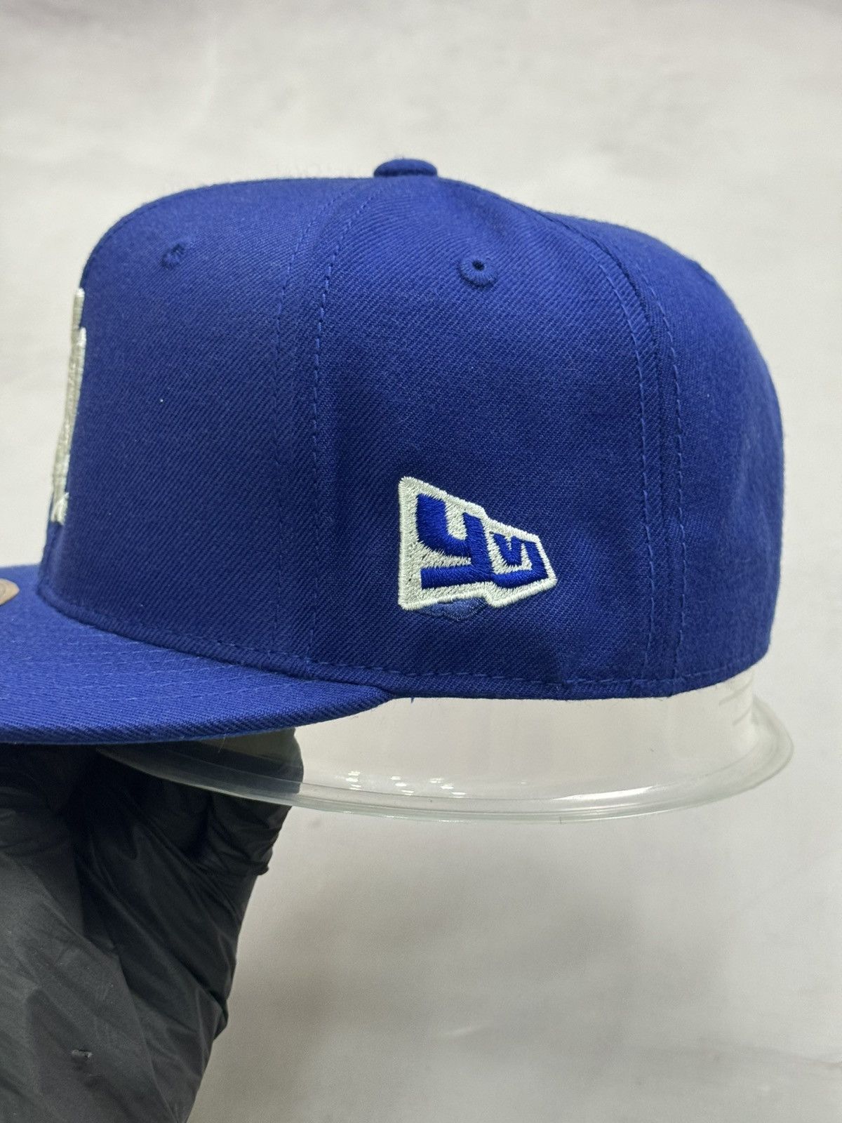 7 1/4 YVL Playboi Carti Fitted Hat(Blue)