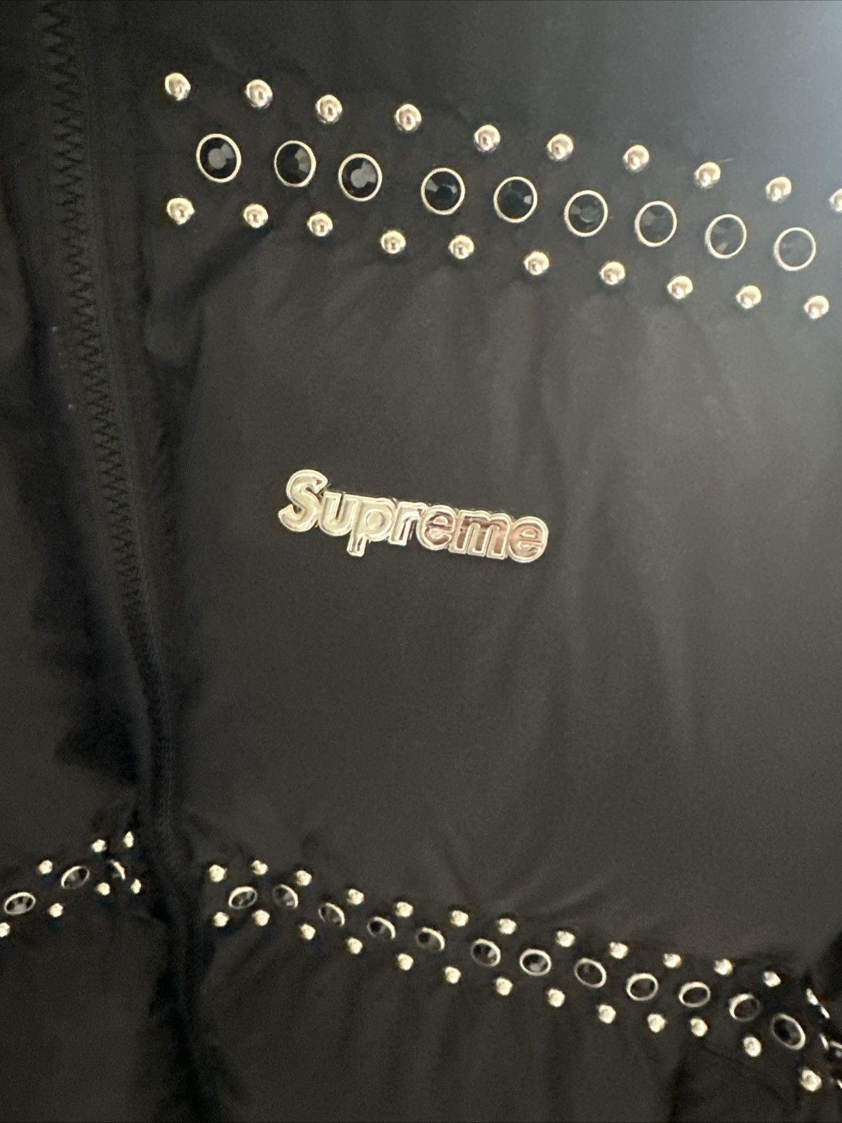 B.B. Simon × Supreme Supreme X B.B Simon Studded Puffer Jacket Size US M / EU 48-50 / 2 - 3 Thumbnail