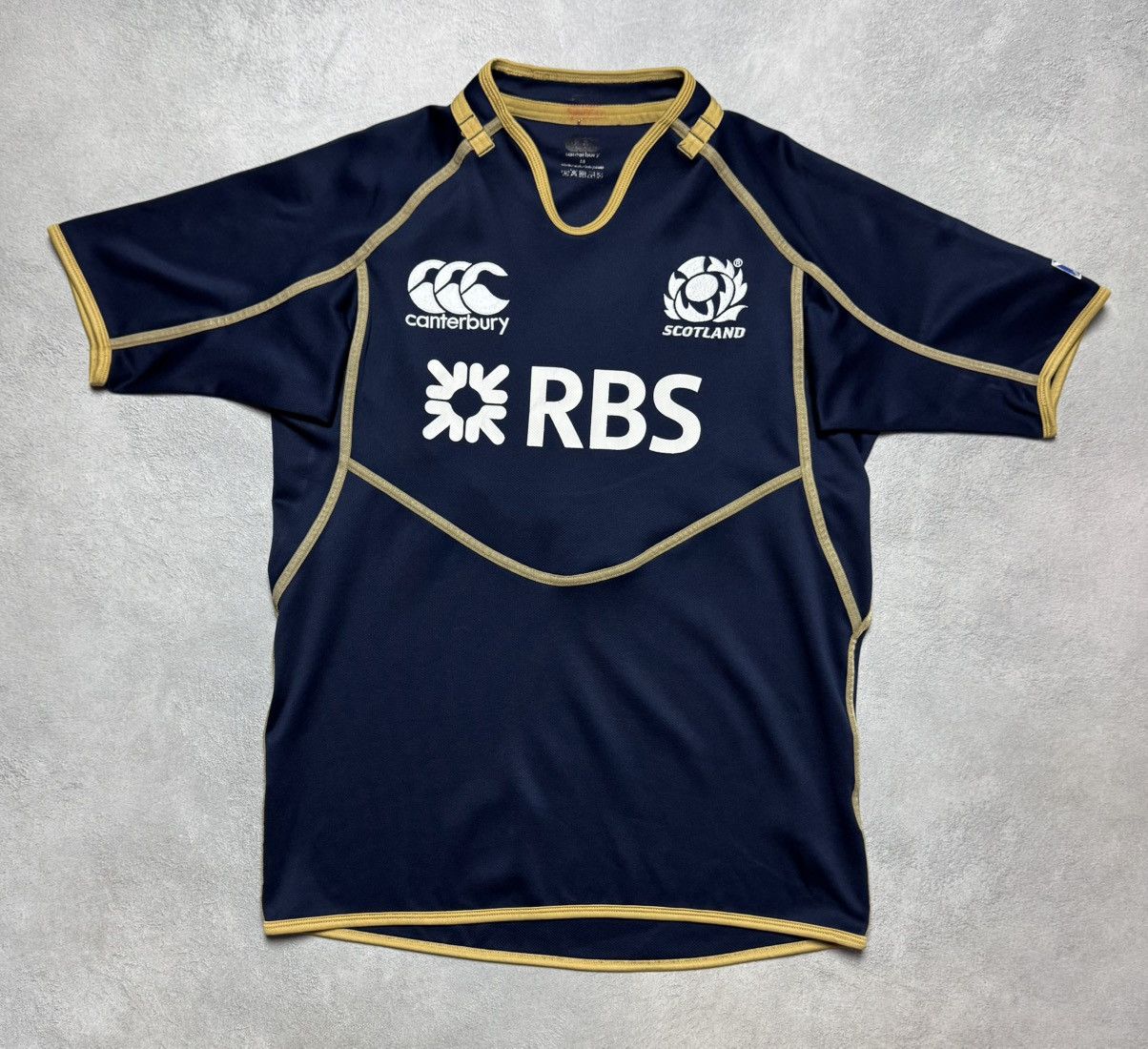 Canterbury of New Zealand Scotland 2011 2012 Home Rugby Shirt Jersey Canterbury Size US M / EU 48-50 / 2 - 1 Thumbnail