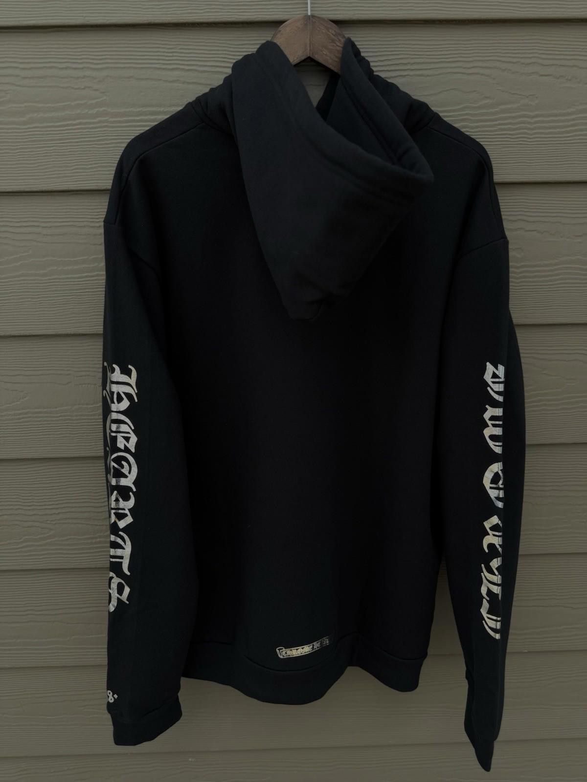 Chrome Hearts L - Authentic Chrome Hearts Black Silver Hoodie (NEW) Size US L / EU 52-54 / 3 - 2 Thumbnail