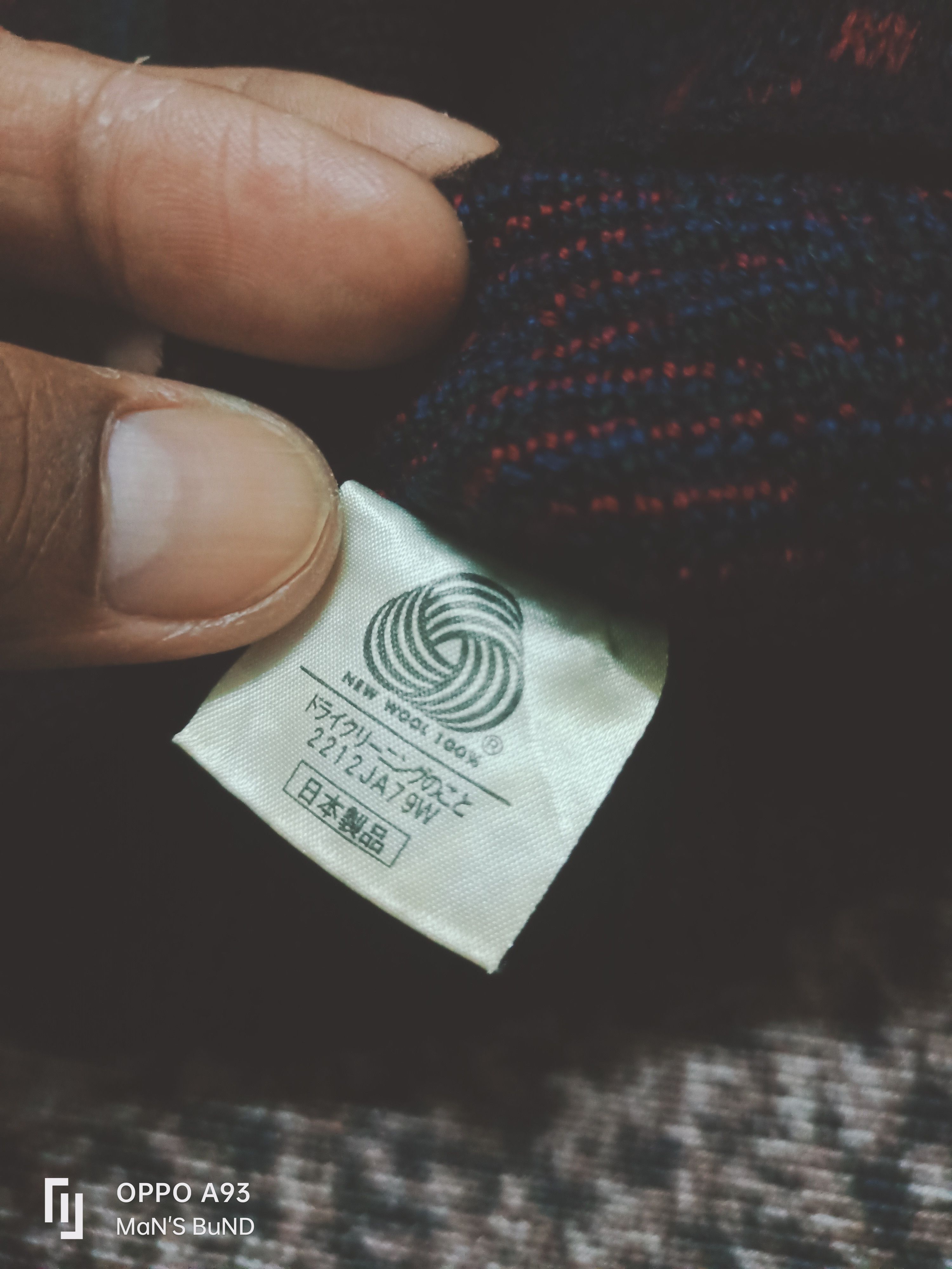 Vintage Vintage 90s OUI MALO PARIS 100% Wool Size US M / EU 48-50 / 2 - 7 Thumbnail