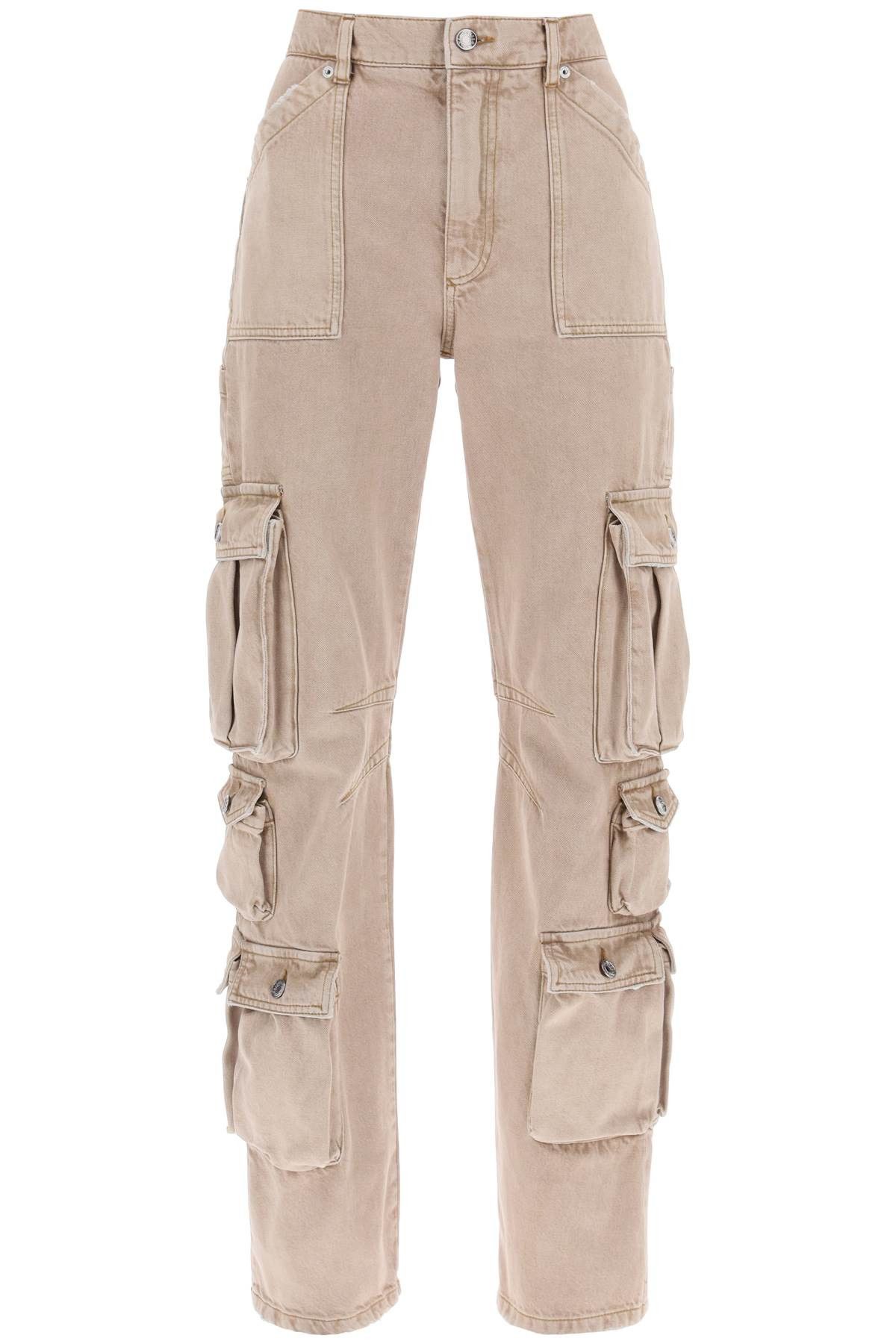 Dolce & Gabbana DOLCE & GABBANA Cargo Jeans In Lived-In Denim Size 26" / US 2 / IT 38 - 1 Thumbnail