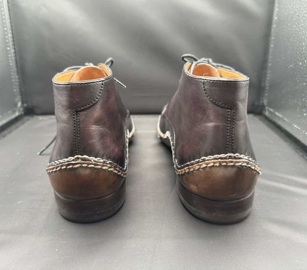 Berluti Berluti Vintage "Indio" Leather Chukka Boots Size US 8 / EU 41 - 5 Thumbnail